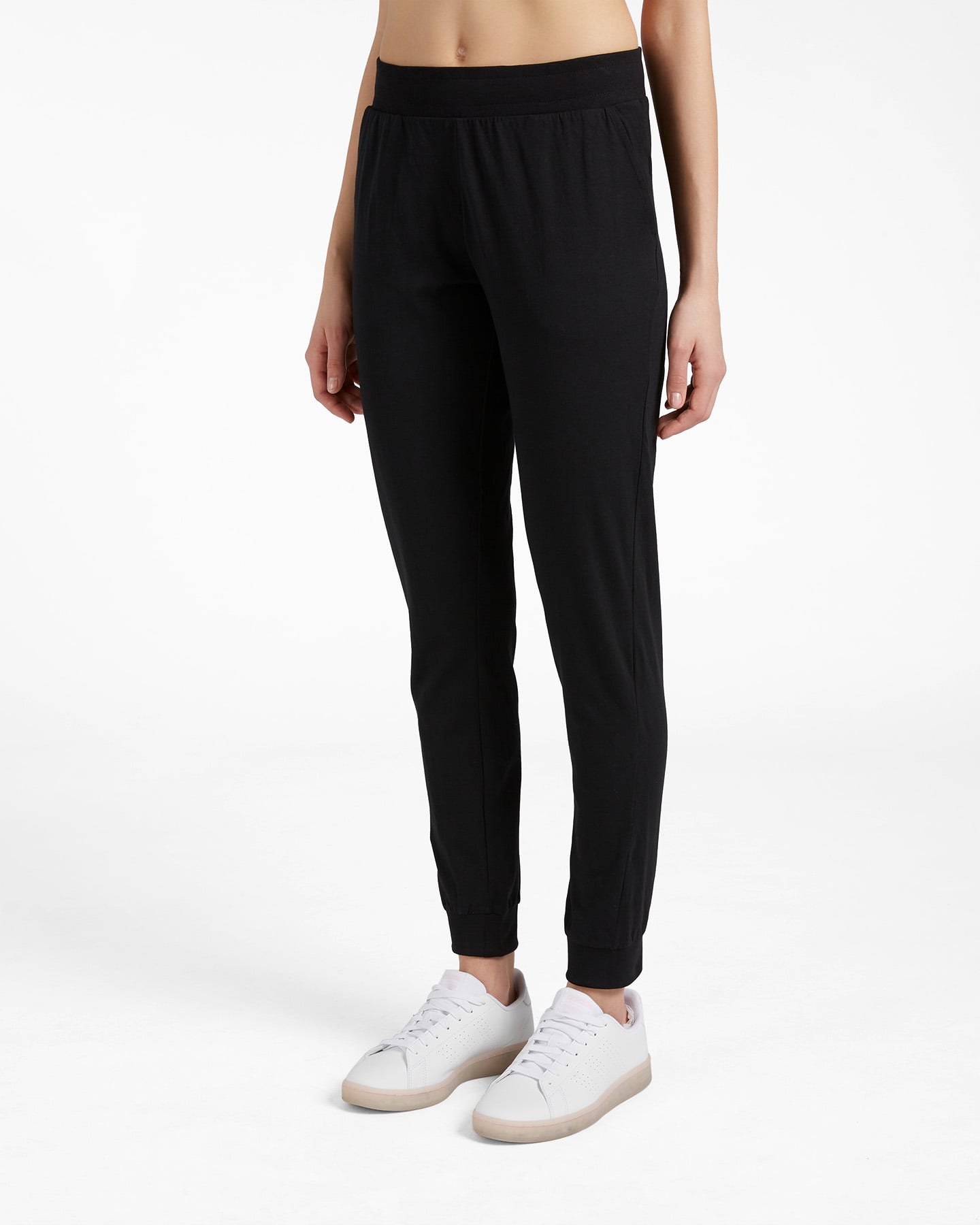 Pantalone ABC JERSEY W - Nero - 2 | Cisalfa Sport