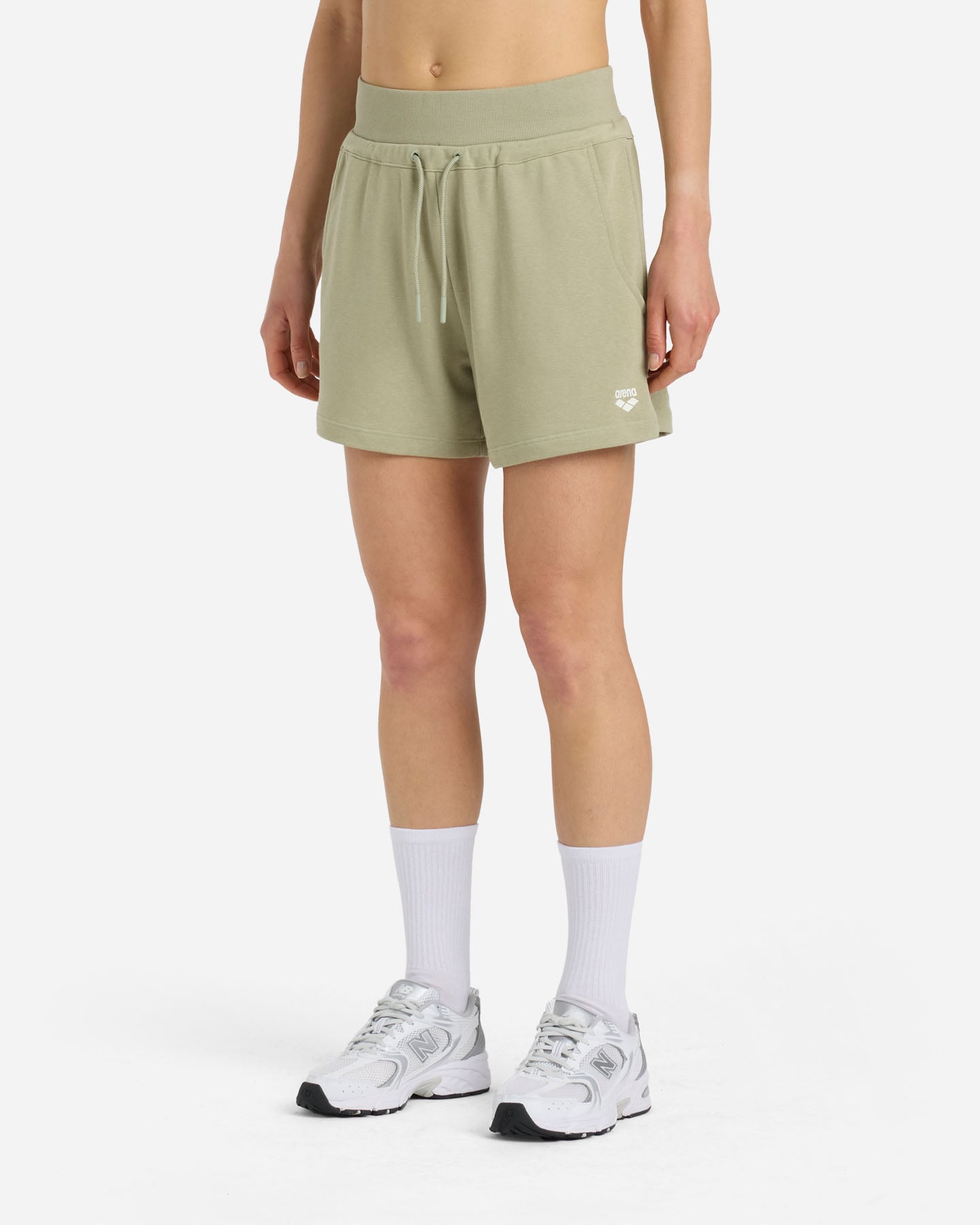 Pantaloncini ARENA ATHLETIC ESSENTIAL W - Verde - 2 | Cisalfa Sport