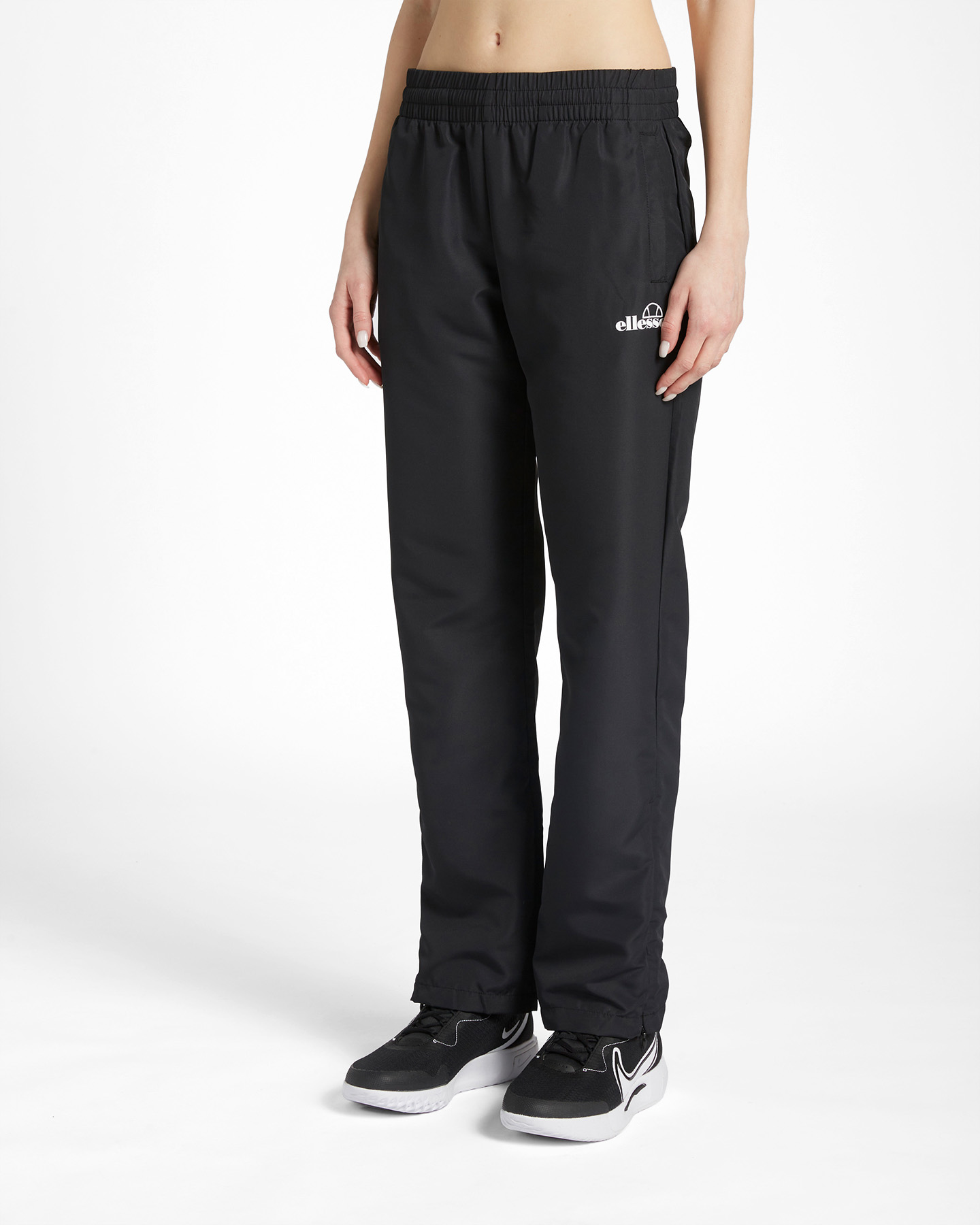 Pantalone tennis ELLESSE ESSENTIAL W - Nero - 2 | Cisalfa Sport
