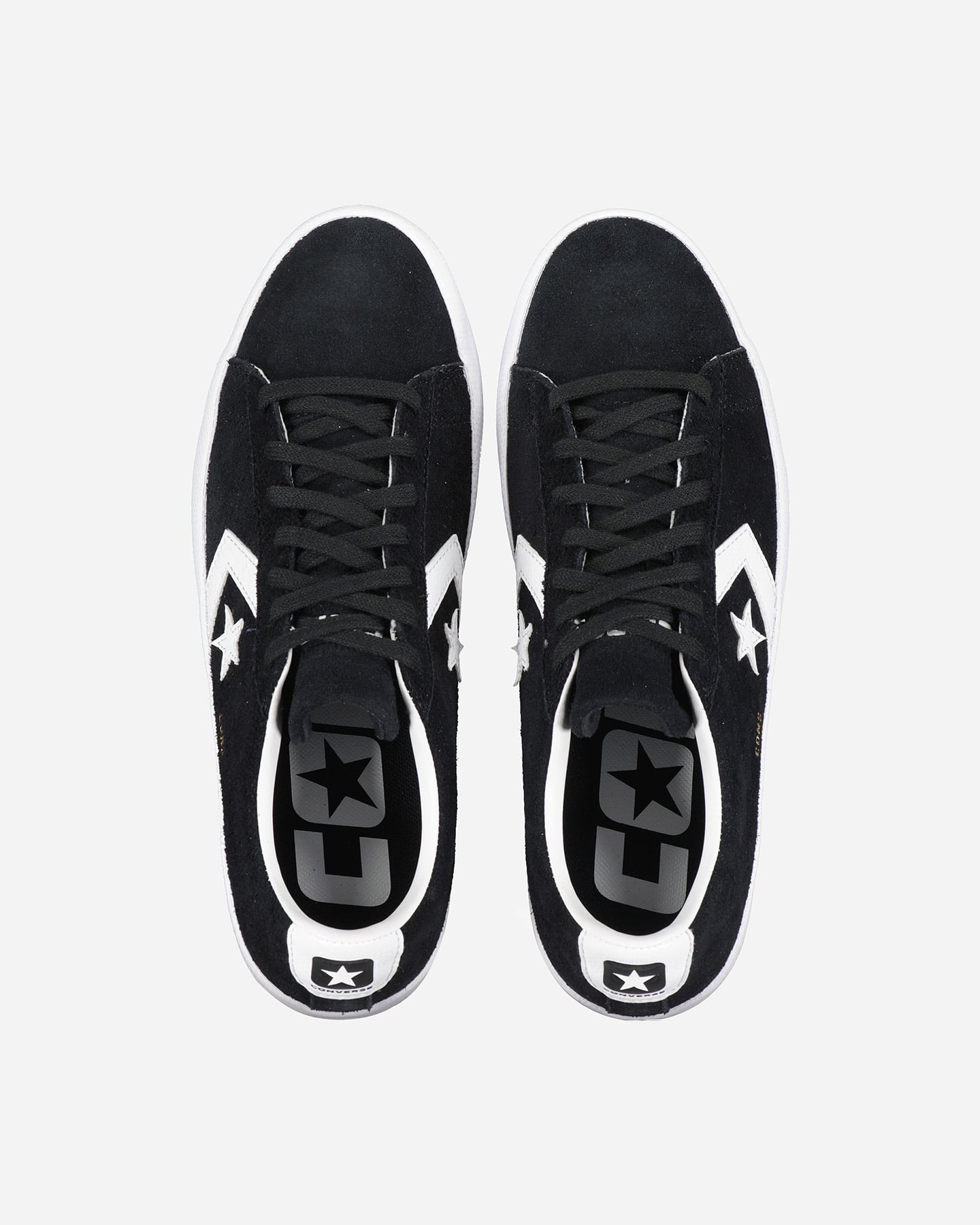 Scarpe sneakers CONVERSE LEATHER VULC PRO OX M - Nero - 3 | Cisalfa Sport