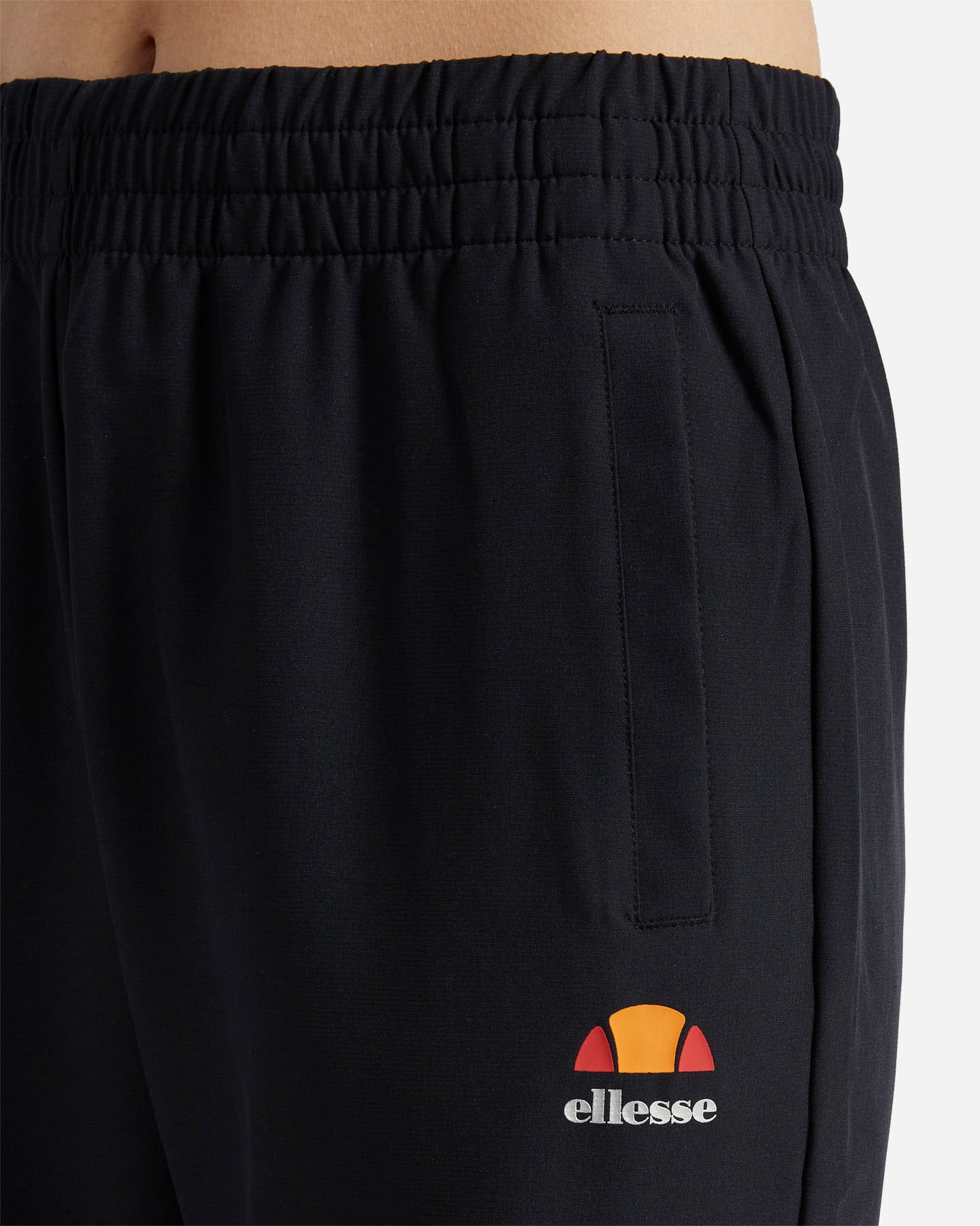 Pantalone tennis ELLESSE ESSENTIAL W - Nero - 3 | Cisalfa Sport