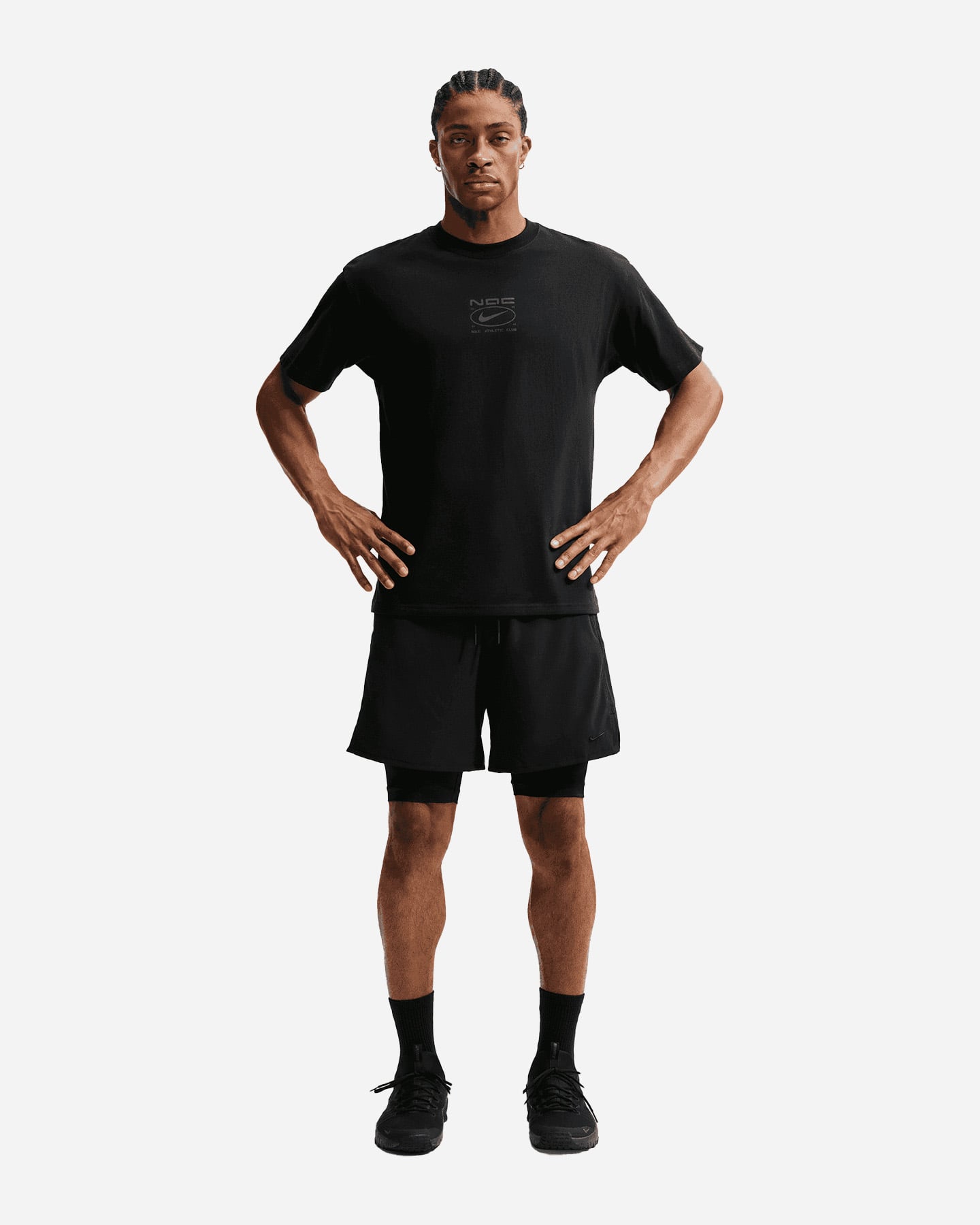 T-shirt training NIKE DRI THE NAC M - Nero - 1 | Cisalfa Sport