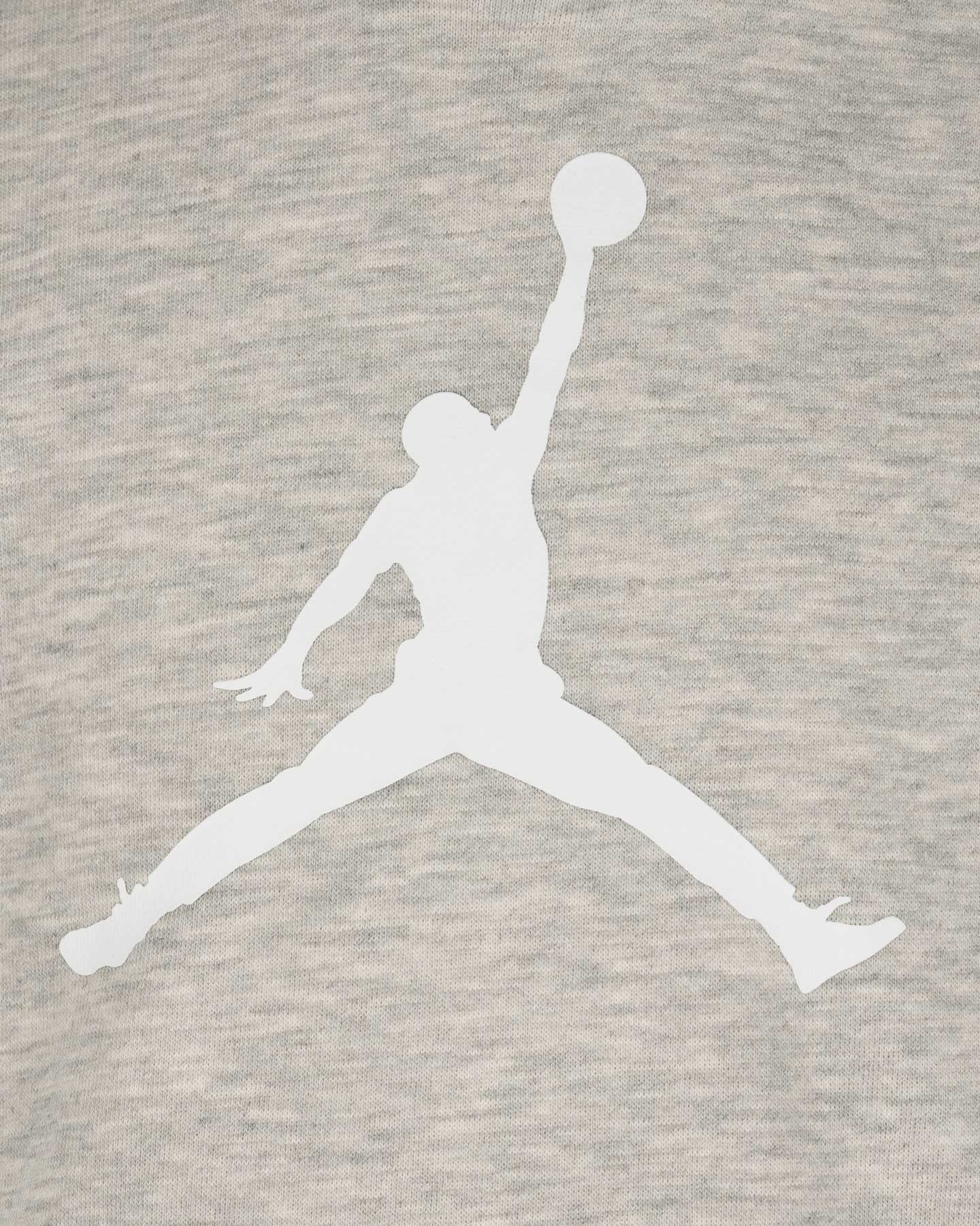 Felpa NIKE JORDAN BIG LOGO JR - Grigio - 2 | Cisalfa Sport