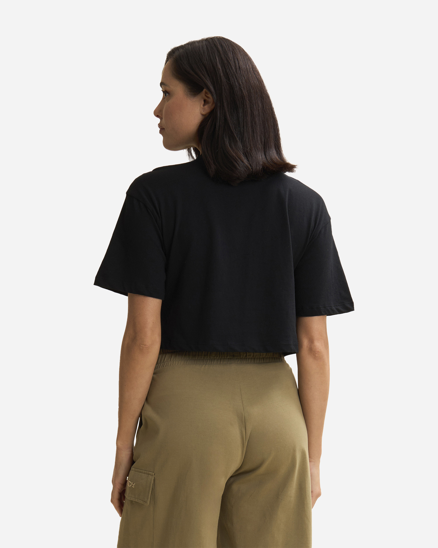 T-shirt FREDDY CROP W - Nero - 3 | Cisalfa Sport