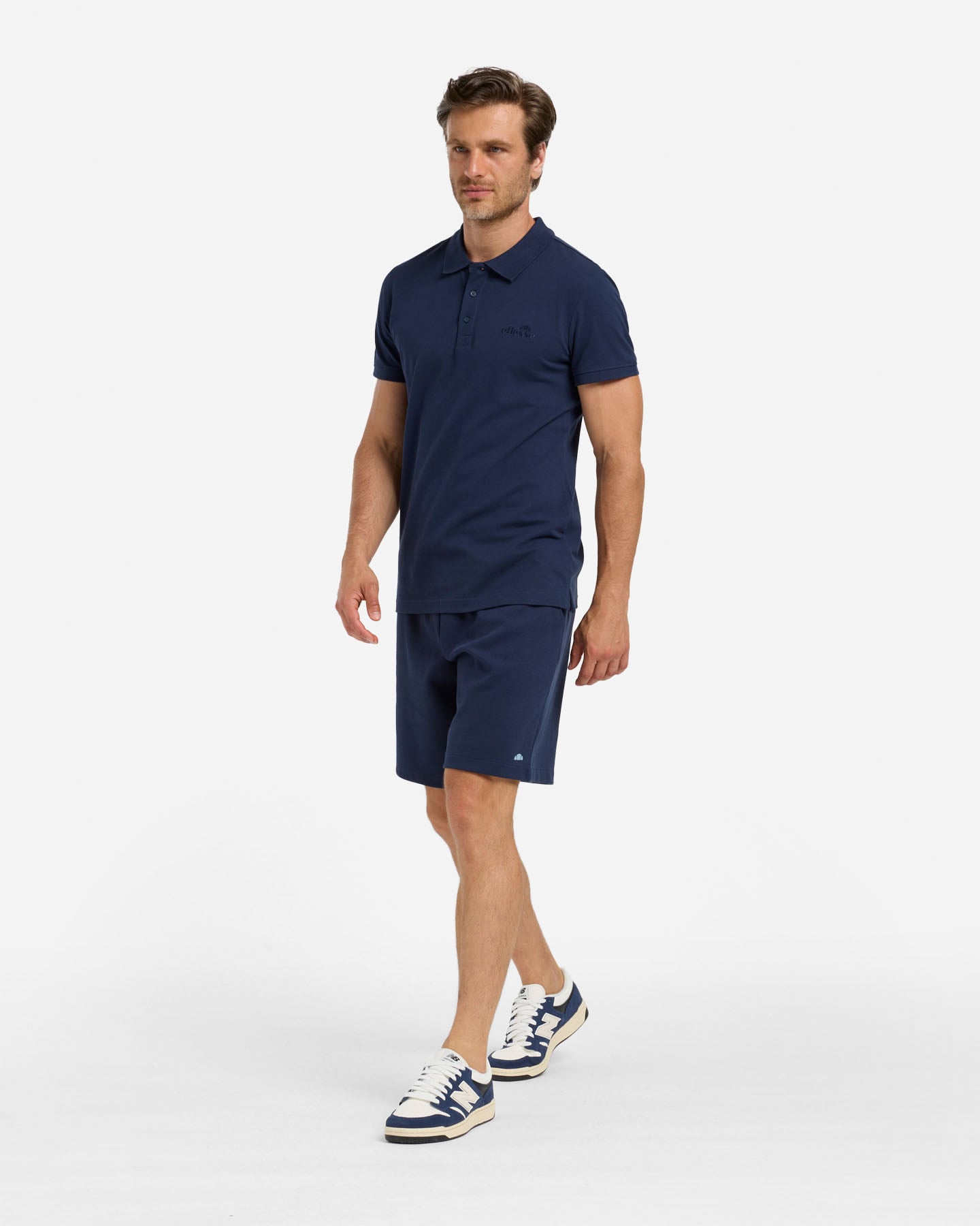 Polo ELLESSE SMALL LOGO M - Blu - 2 | Cisalfa Sport