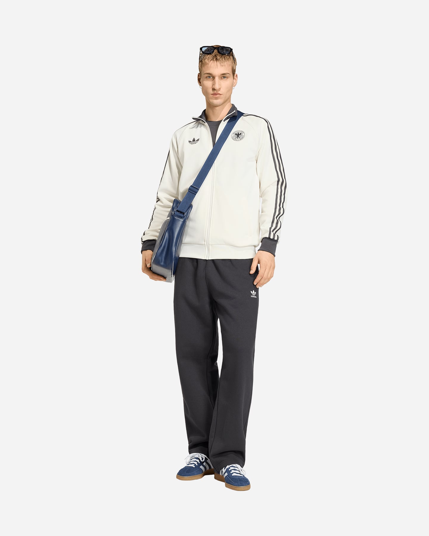 Felpa ADIDAS GERMANIA ORIGINALS M - Bianco - 2 | Cisalfa Sport