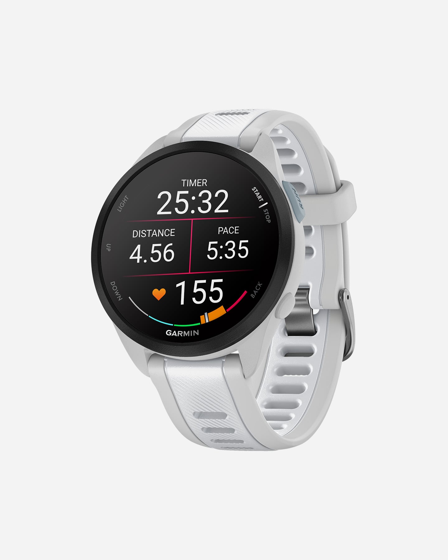 Orologio multifunzione GARMIN FORERUNNER 165  - Bianco - 2 | Cisalfa Sport
