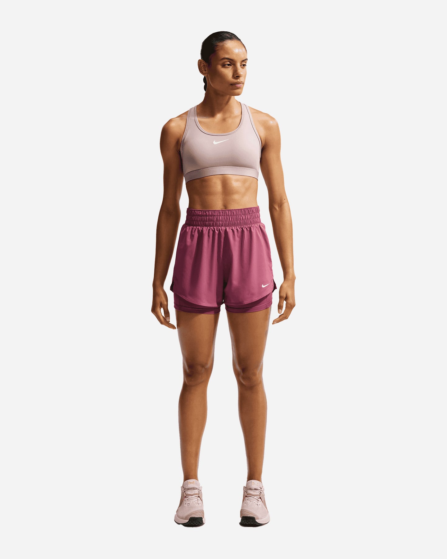 Short training NIKE ONE 2IN1 3IN W - Rosa - 1 | Cisalfa Sport