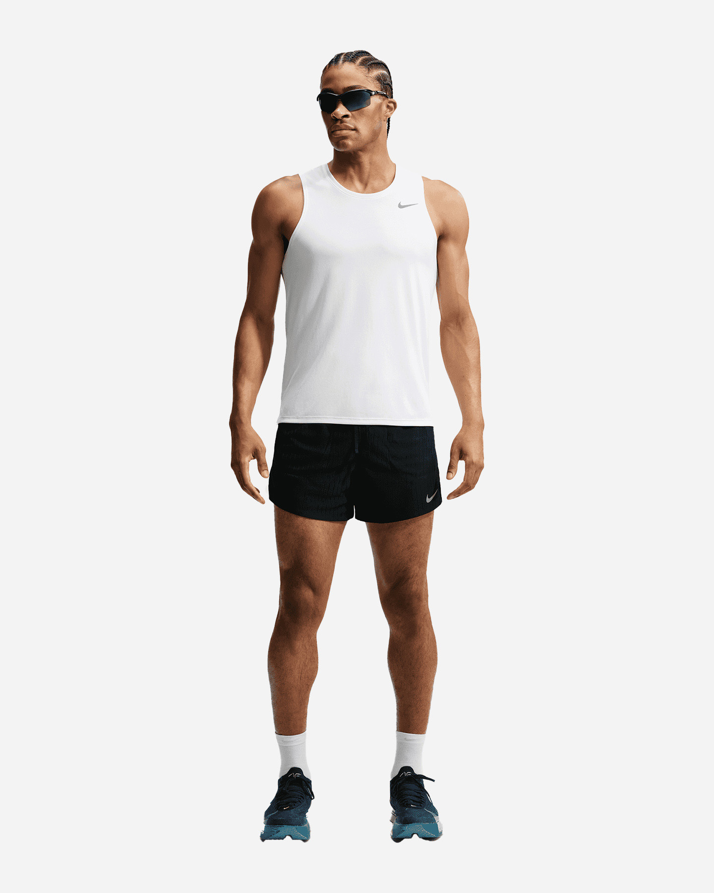 Short running NIKE STRIDE 5 M - Nero - 1 | Cisalfa Sport