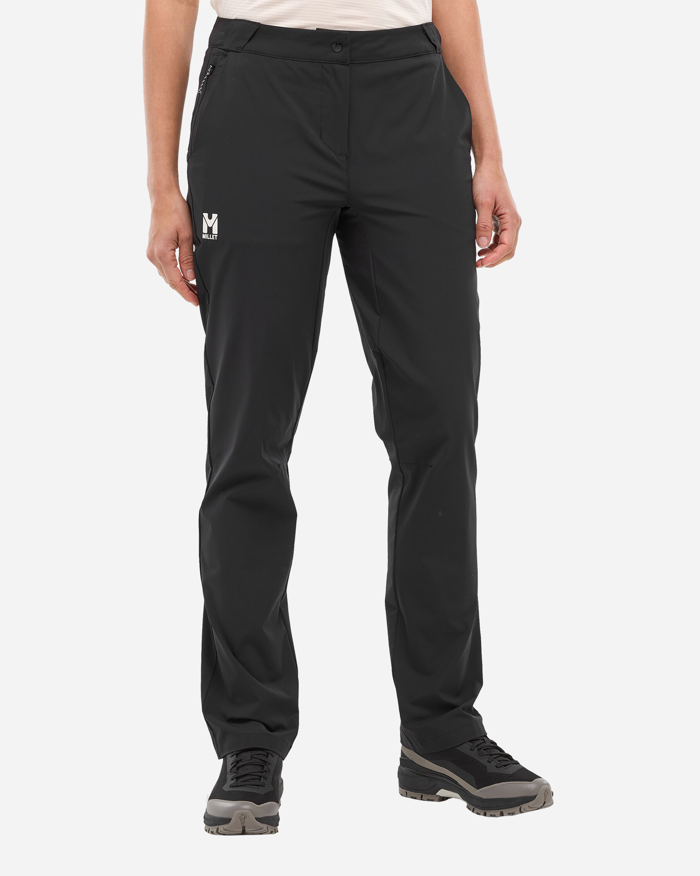 Pantalone outdoor MILLET UBIC STRETCH W - Nero - 1 | Cisalfa Sport