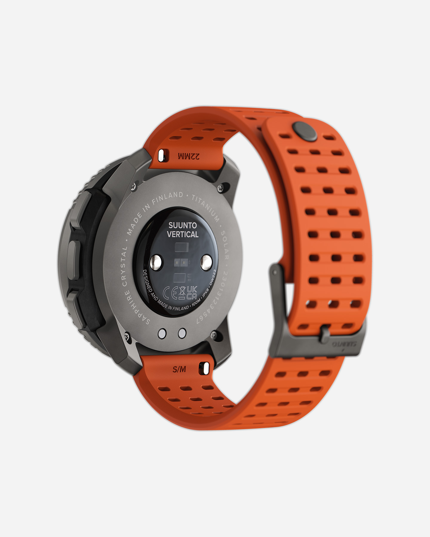 Orologio multifunzione SUUNTO VERTICAL TITANIUM SOLAR  - Arancione - 4 | Cisalfa Sport