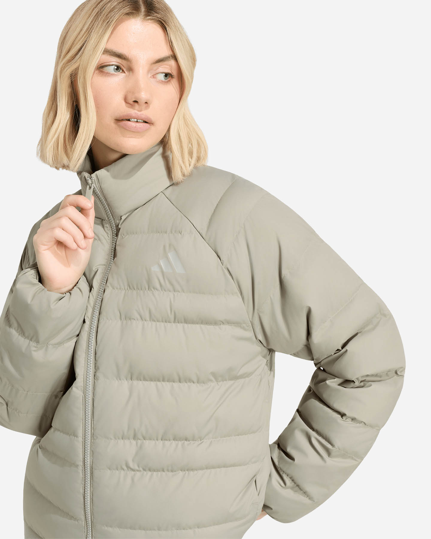 Felpa ADIDAS ESSENTIALS W - Verde - 4 | Cisalfa Sport