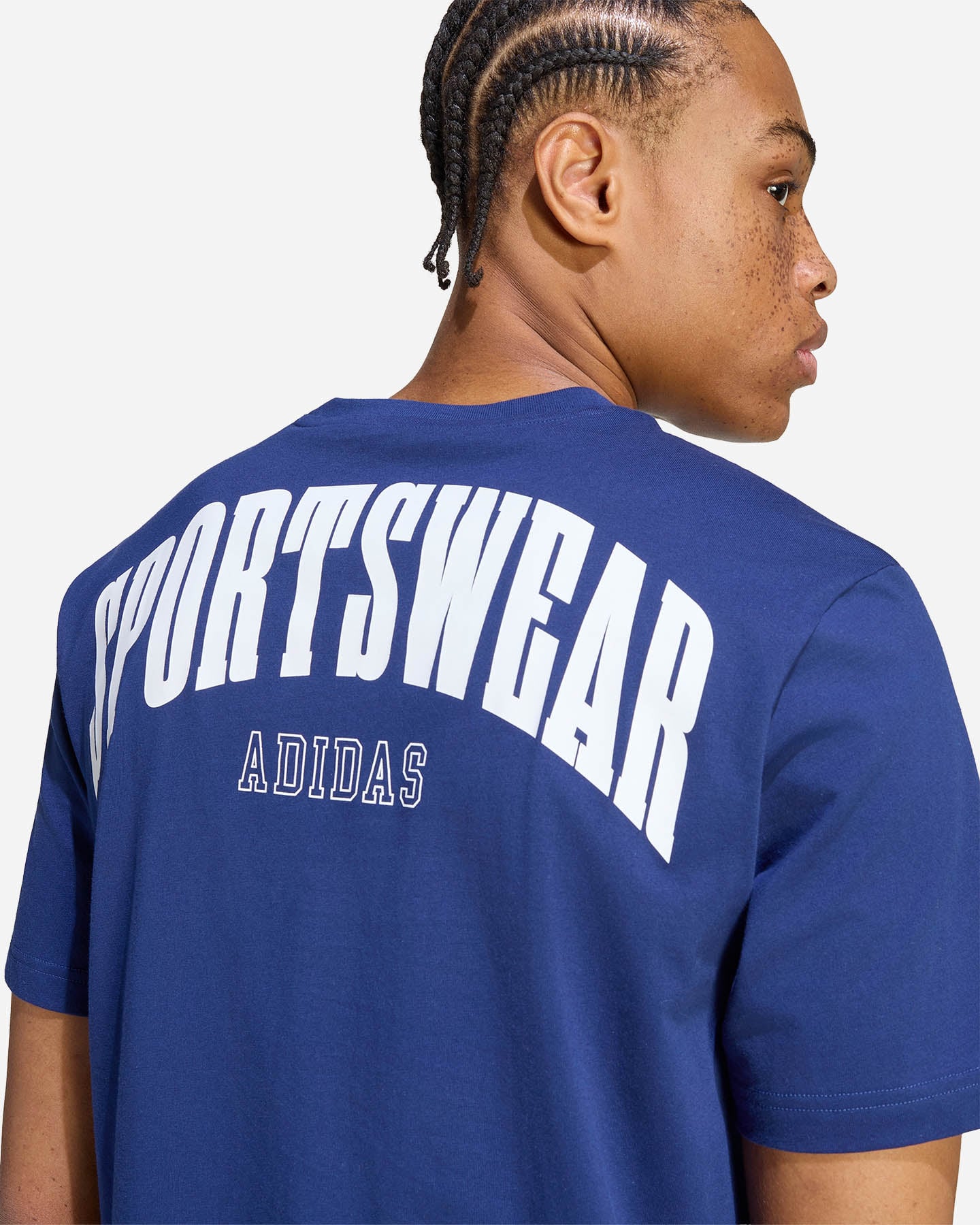 T-shirt ADIDAS STADIUM COLLEGIATE M - Blu Navy - 4 | Cisalfa Sport