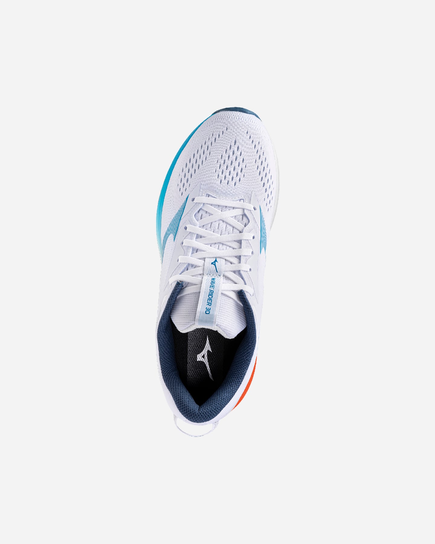 Scarpe running MIZUNO WAVE RIDER 30 M - Bianco - 2 | Cisalfa Sport