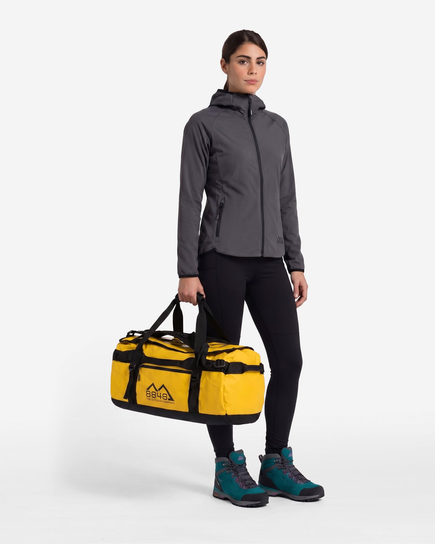 Borsa viaggio 8848 TRAVEL L 71L - Giallo - 3 | Cisalfa Sport