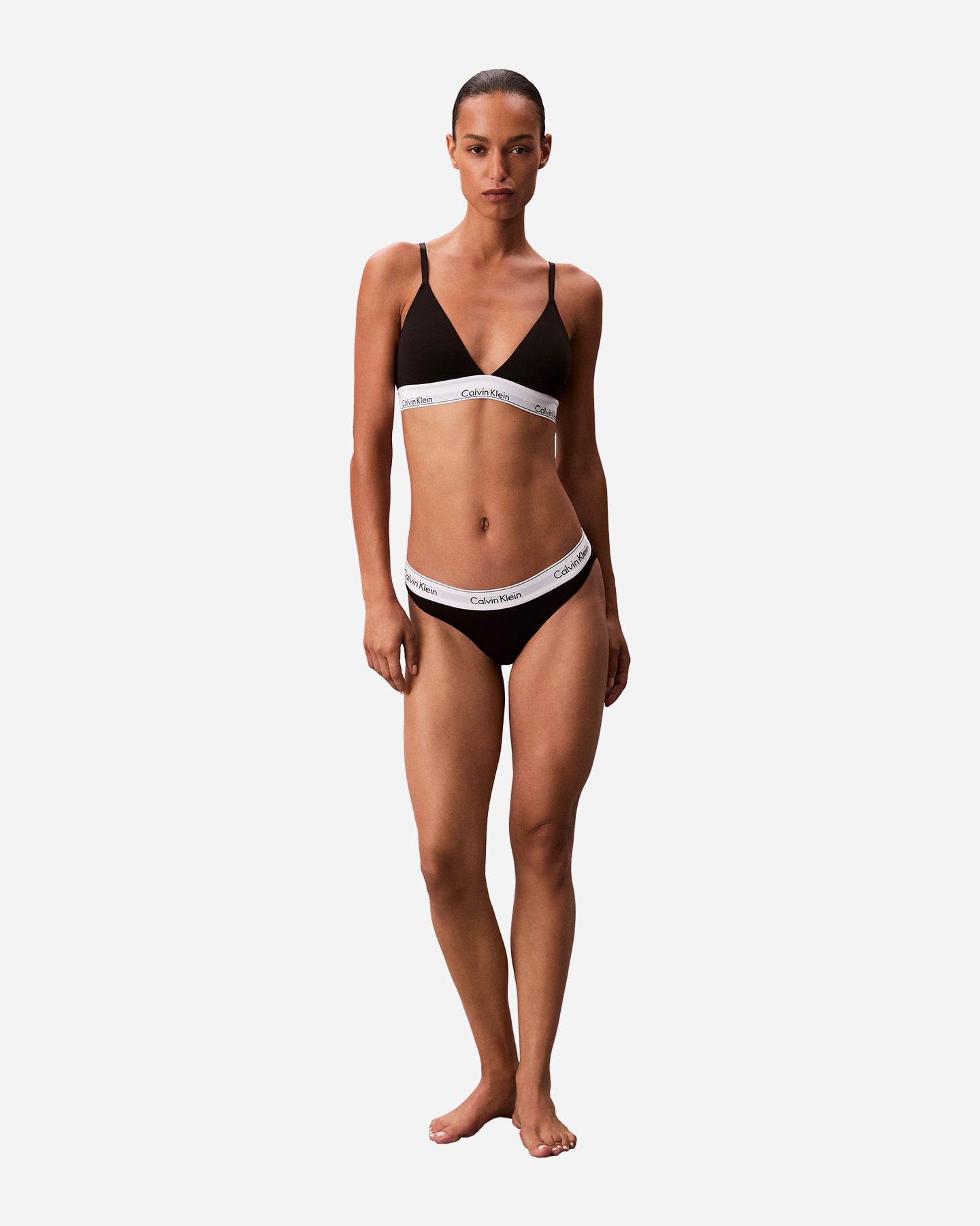 Reggiseno CALVIN KLEIN UNDERWEAR LIGHTLY LINED TRIANGLE W - Nero - 1 | Cisalfa Sport