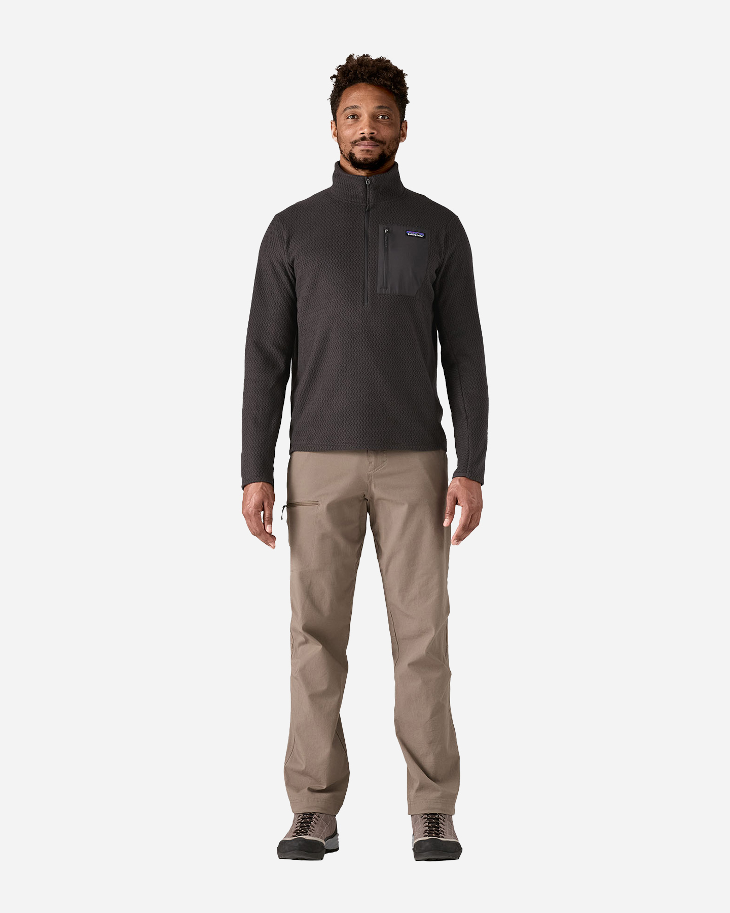 Pile PATAGONIA R1 AIR M - Nero - 4 | Cisalfa Sport