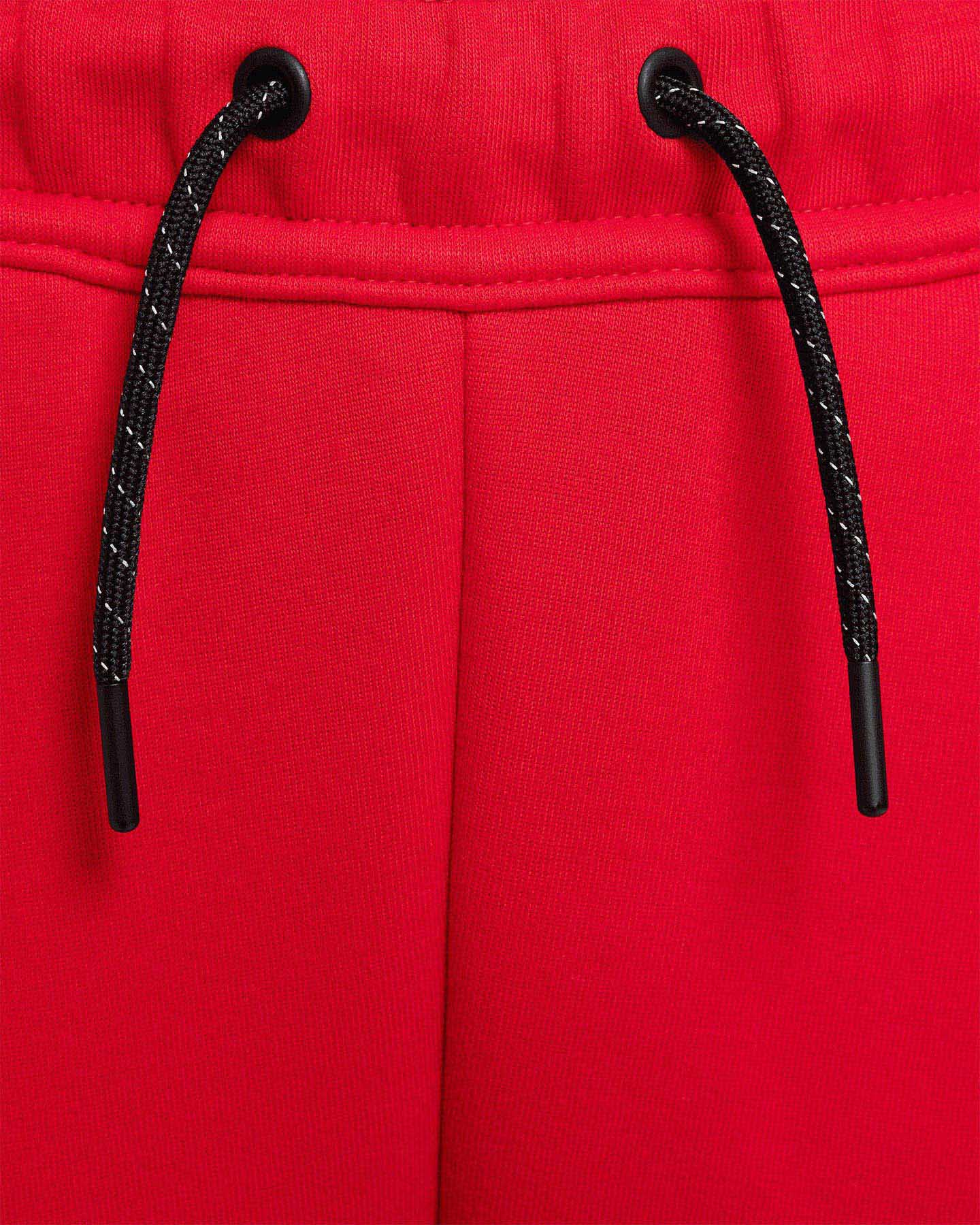 Pantalone NIKE TECH FLEECE 2 JR - Rosso - 3 | Cisalfa Sport
