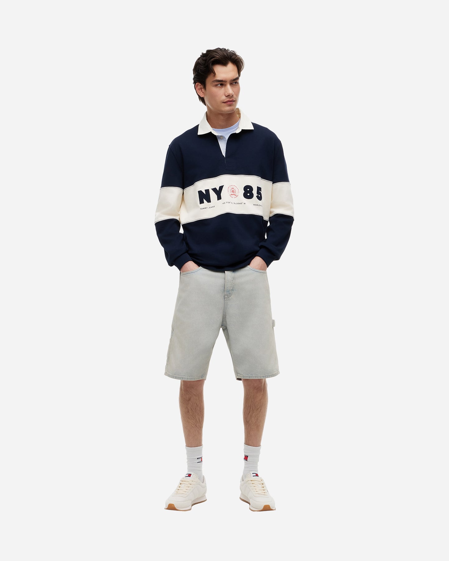 Polo TOMMY HILFIGER PANEL M - Bianco - 2 | Cisalfa Sport