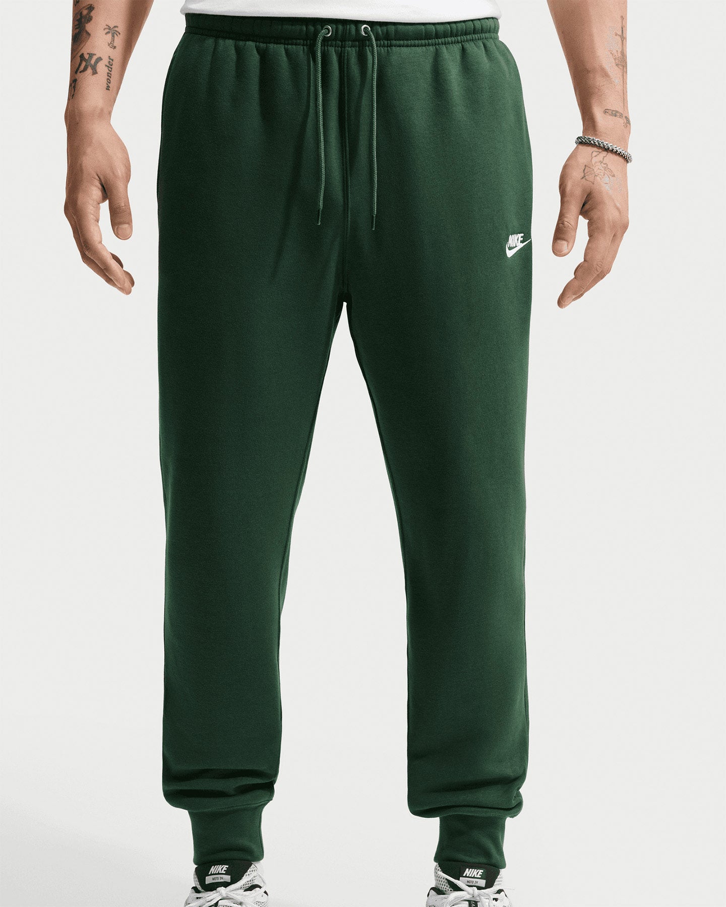 Pantalone NIKE CLUB M - Verde - 3 | Cisalfa Sport