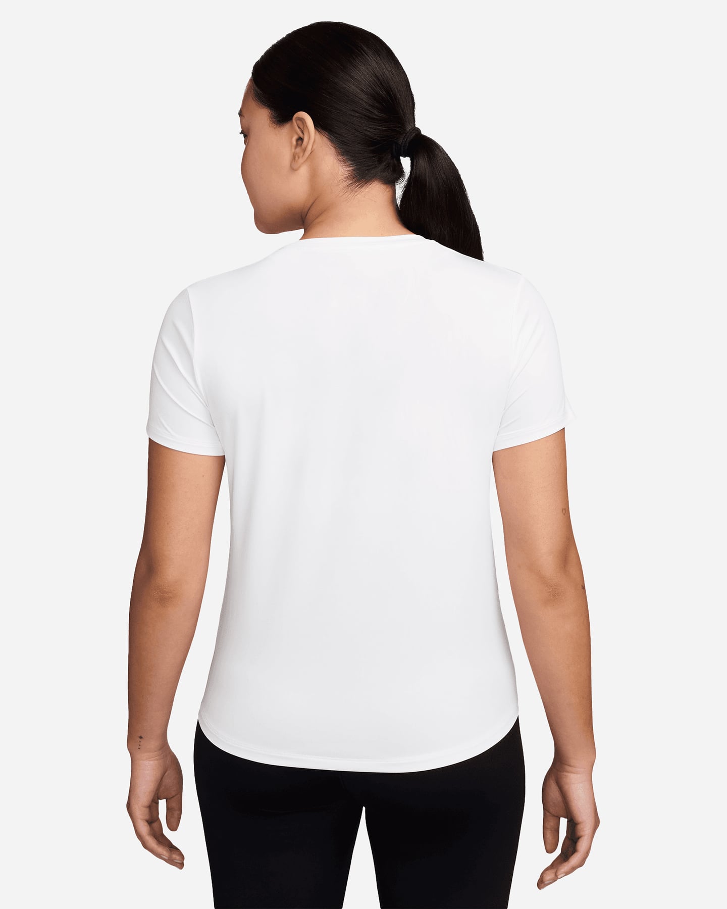 T-shirt training NIKE DRI FIT ONE CLASSIC SMALL LOGO W - Bianco - 1 | Cisalfa Sport