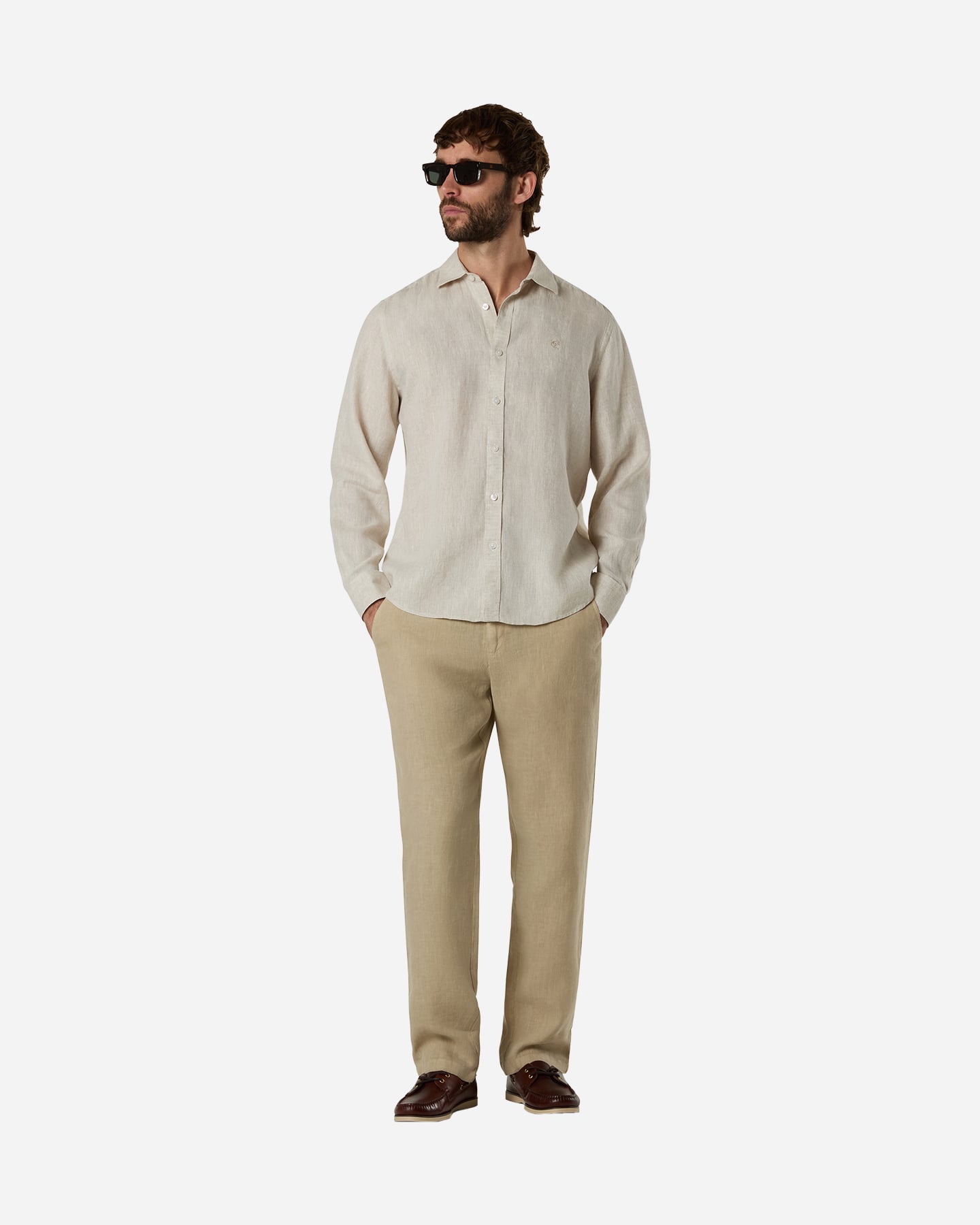 Camicia NORTH SAILS LINEN M - Beige - 2 | Cisalfa Sport