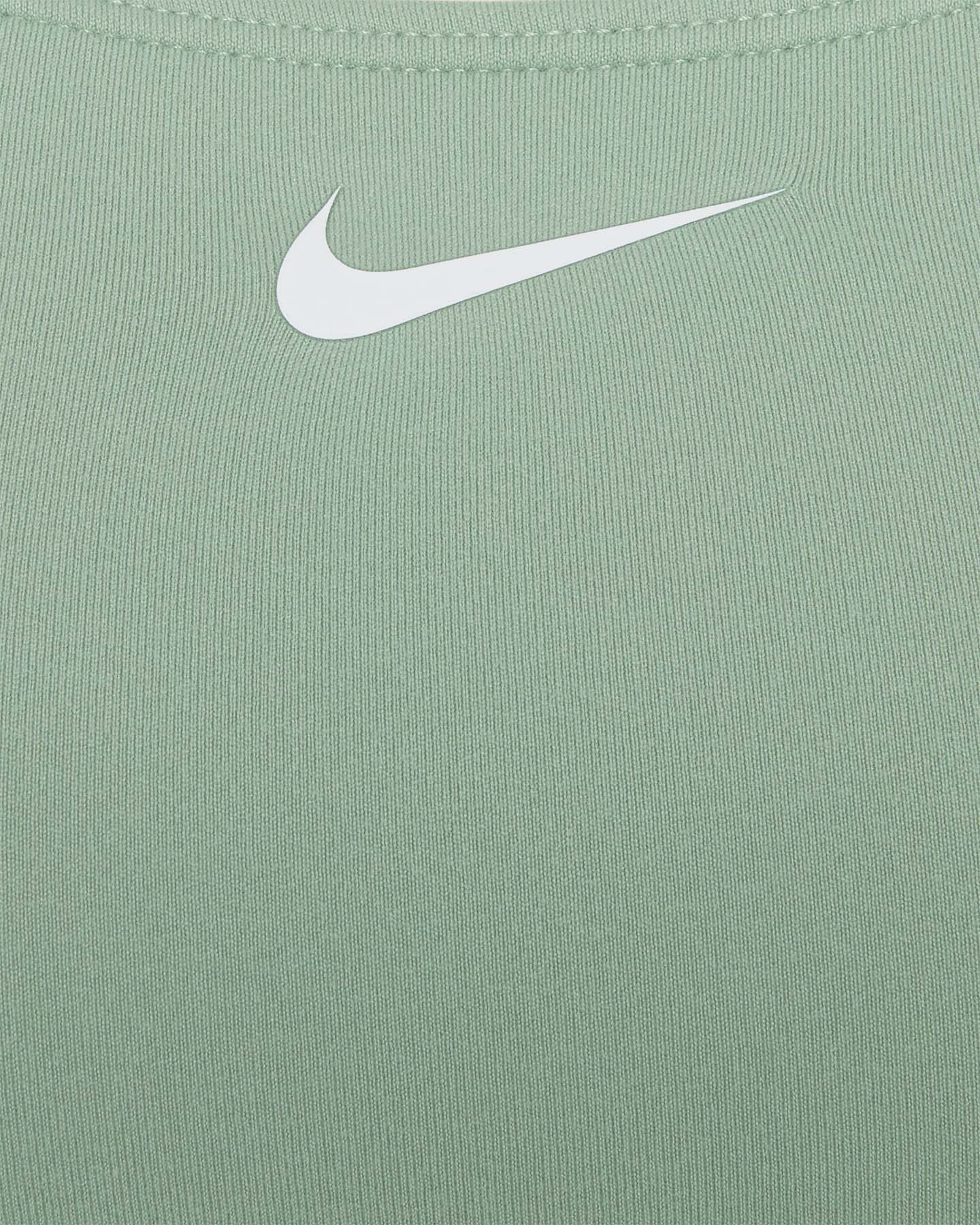 Bra training NIKE ONE NODO SMALL LOGO W - Verde - 2 | Cisalfa Sport