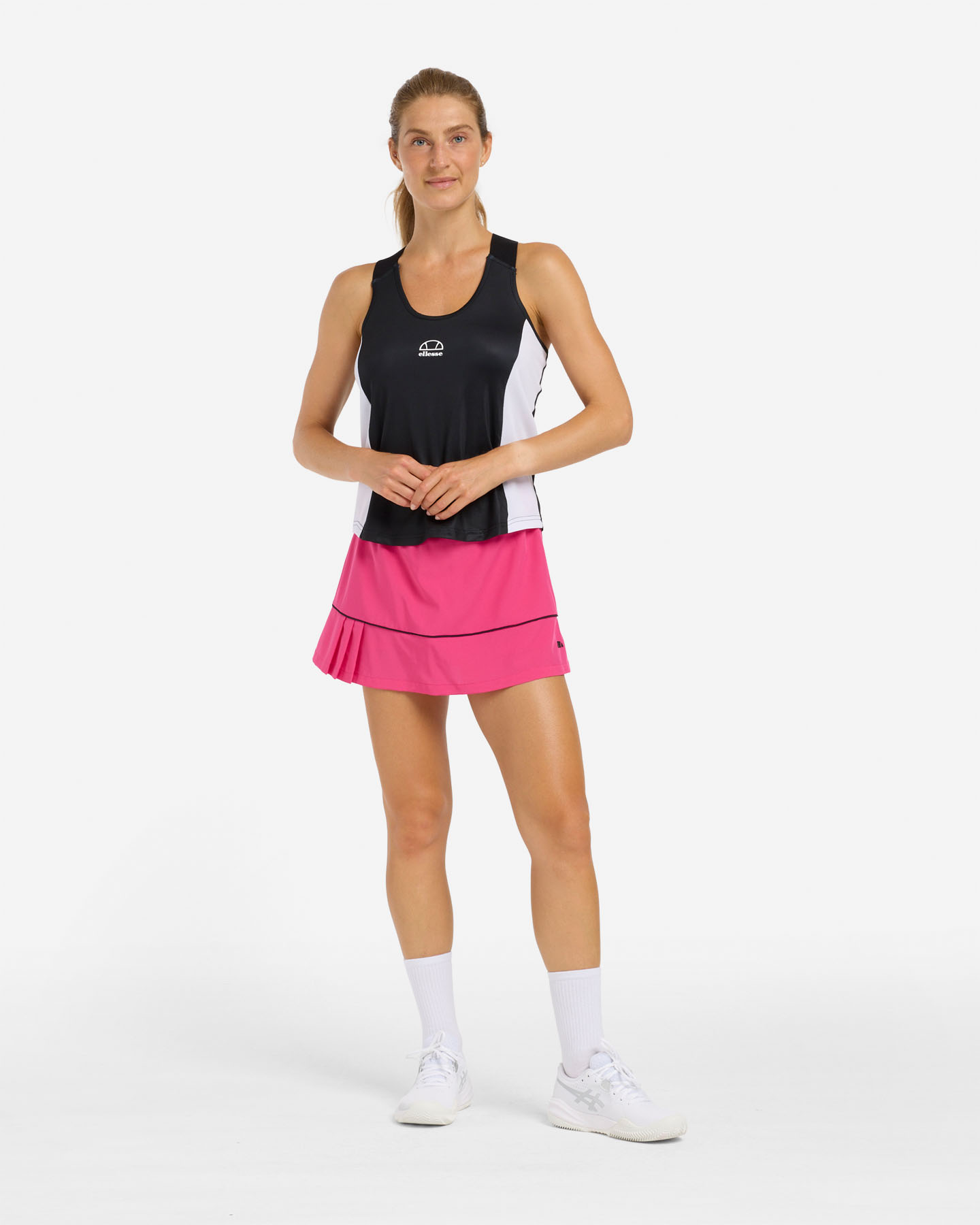 T-shirt tennis ELLESSE TENNIS MATCH W - Nero - 4 | Cisalfa Sport