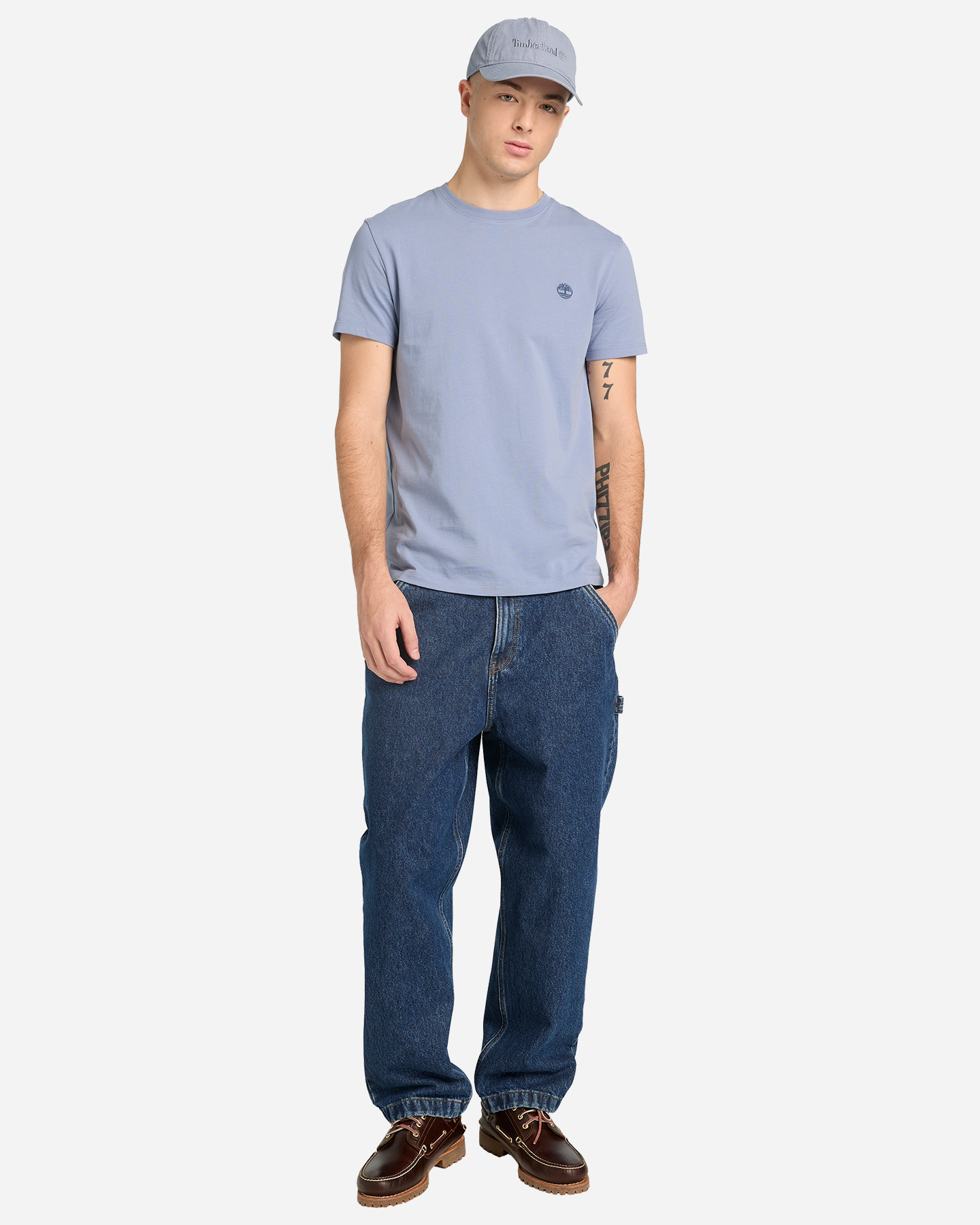T-shirt TIMBERLAND DUNSTAN RIVER M - Azzurro - 3 | Cisalfa Sport
