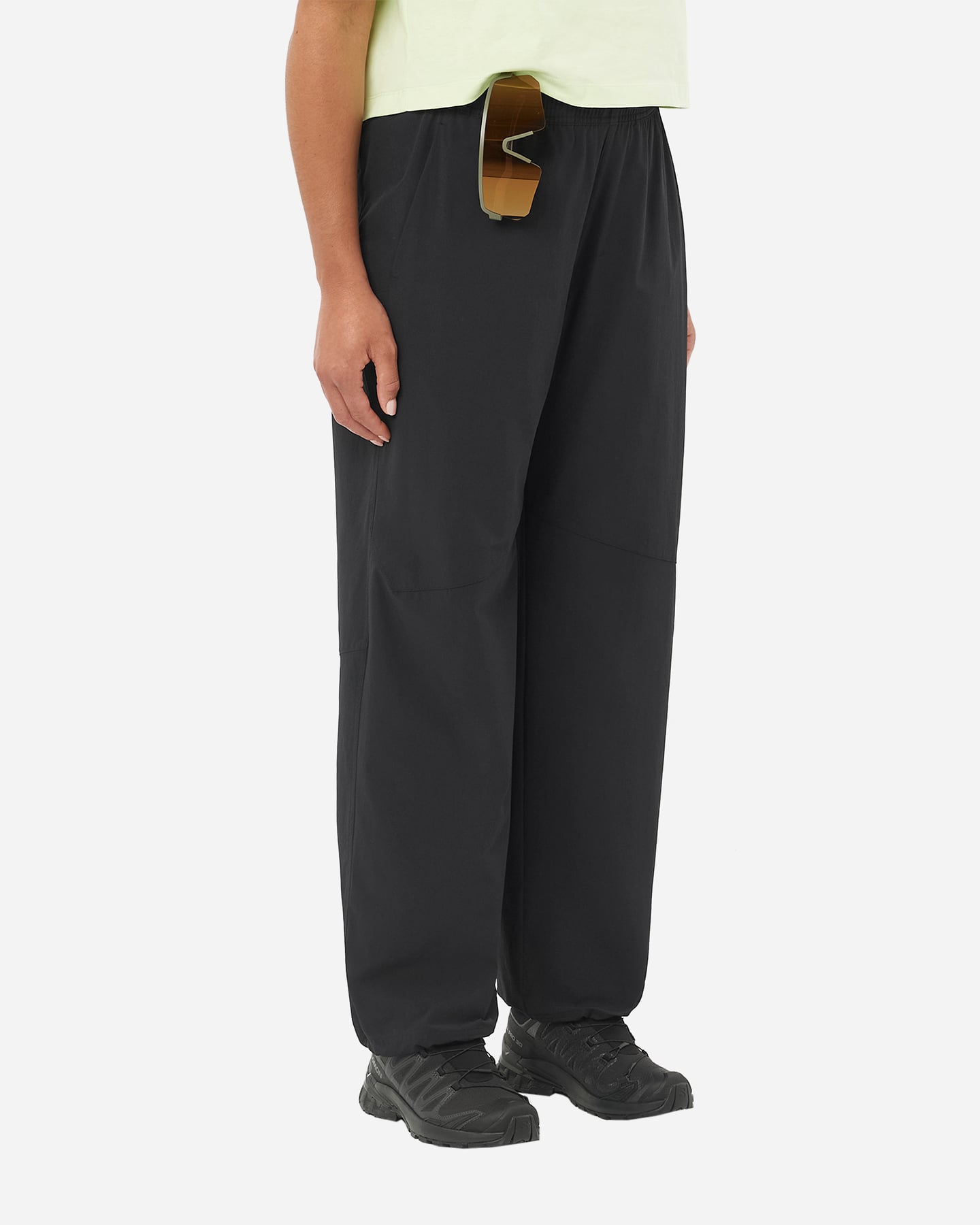 Pantalone outdoor SALOMON WAYFARER EASE 2.0 W - Nero - 1 | Cisalfa Sport