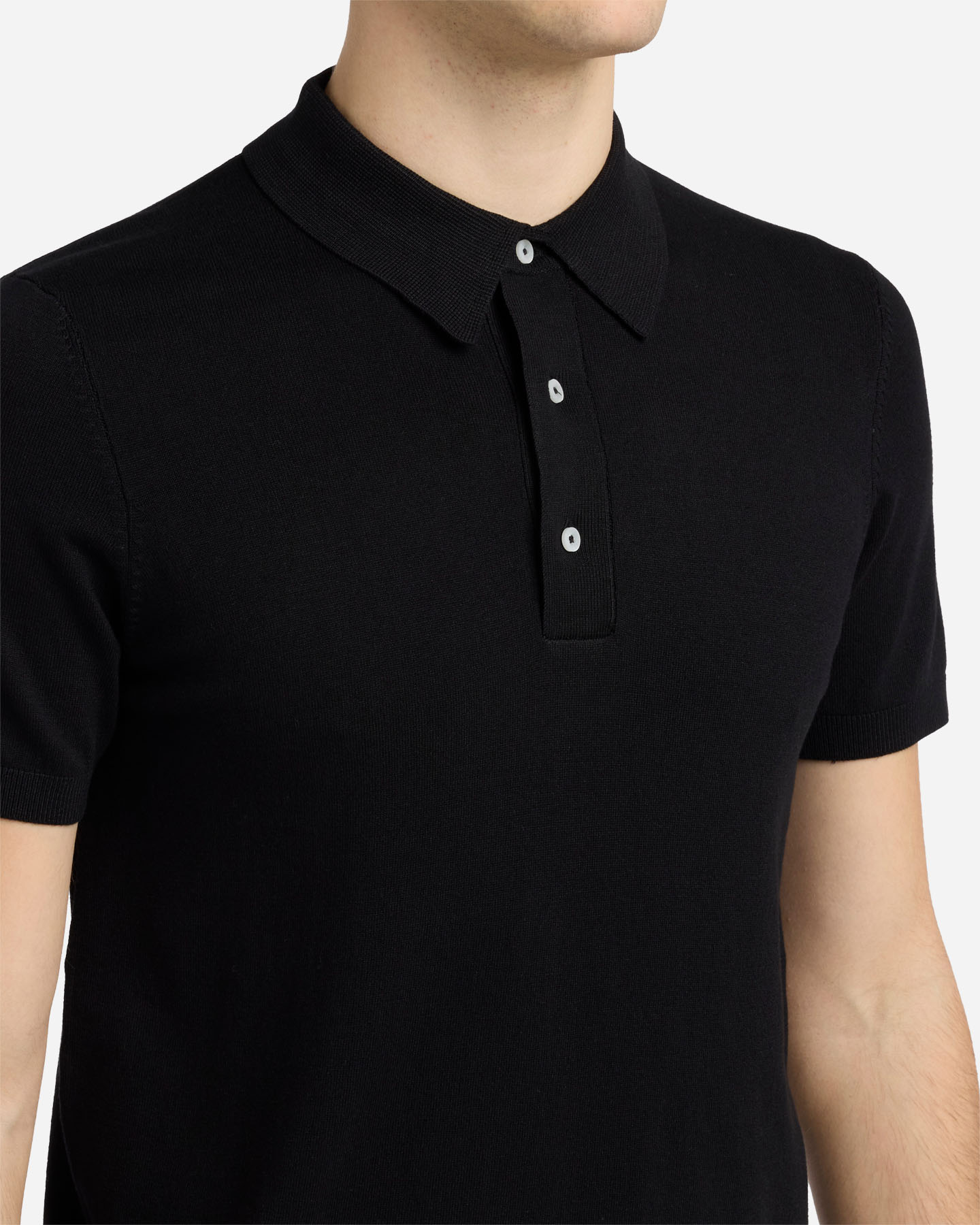 Polo ELLESSE BASIC M - Nero - 5 | Cisalfa Sport