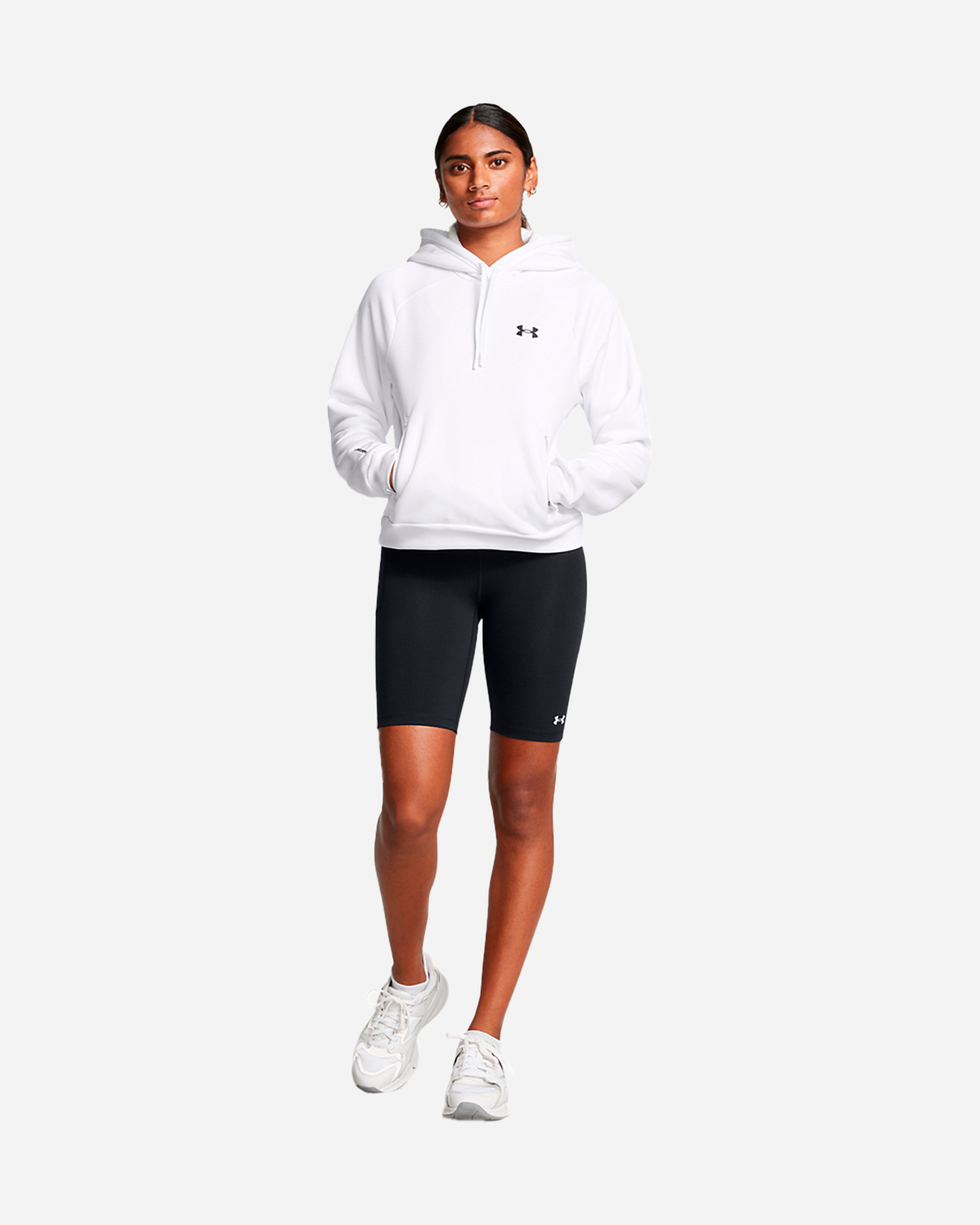 Short training UNDER ARMOUR MOTION W - Nero - 4 | Cisalfa Sport