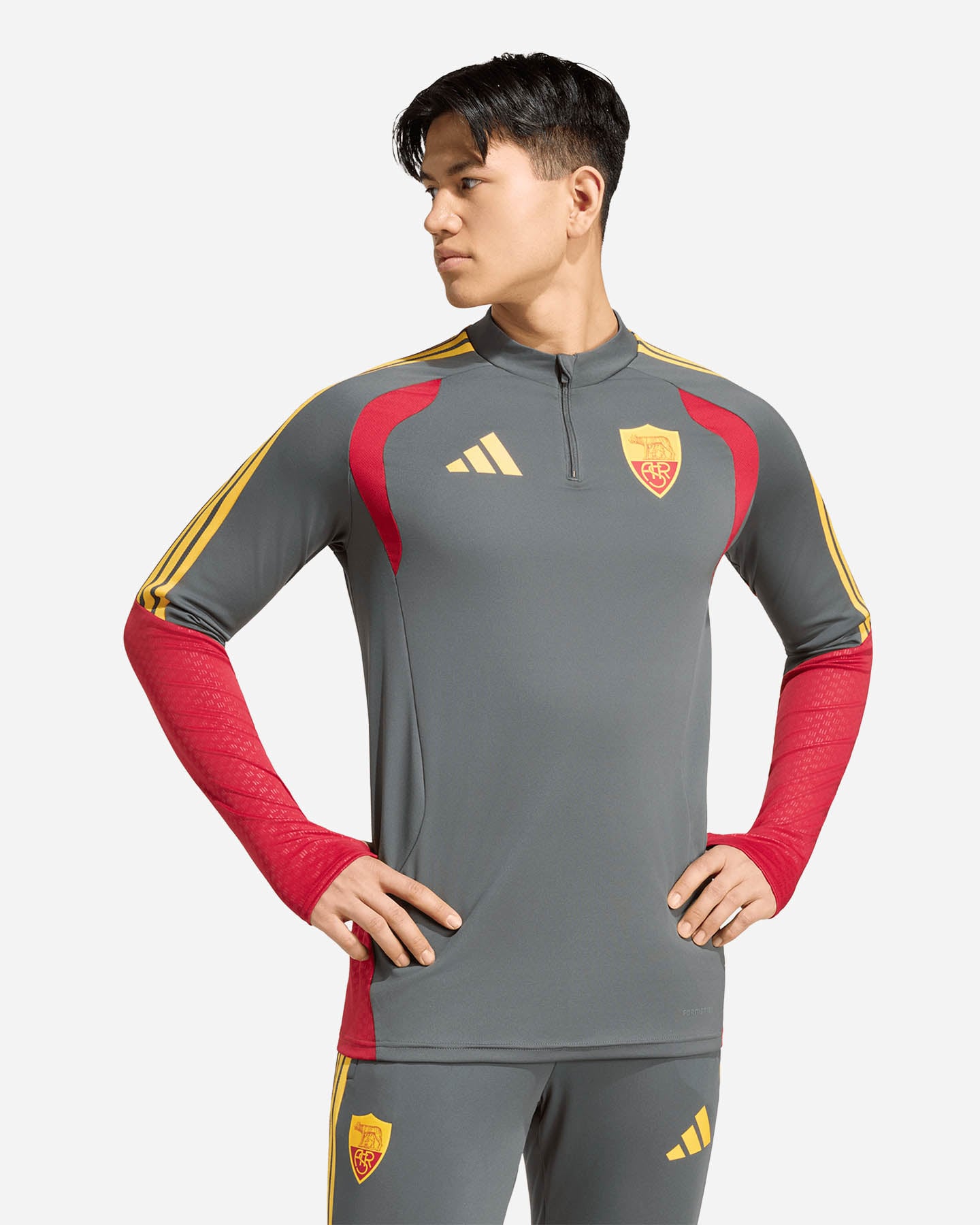 Abbigliamento calcio ufficiale ADIDAS AS ROMA TIRO26 COMPETITION TRAINING 26-27 M - 1 | Cisalfa Sport