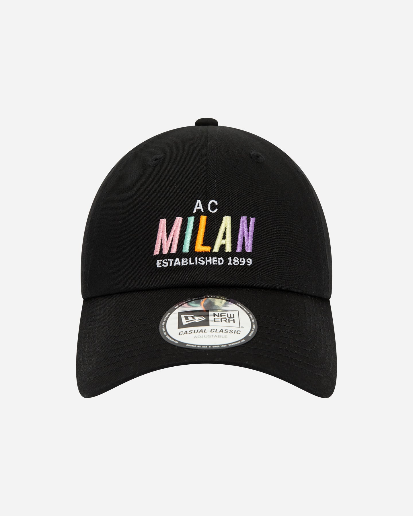 Cappellino NEW ERA 9TWENTY SOCCER AC MILAN FANGEAR M - Nero - 1 | Cisalfa Sport