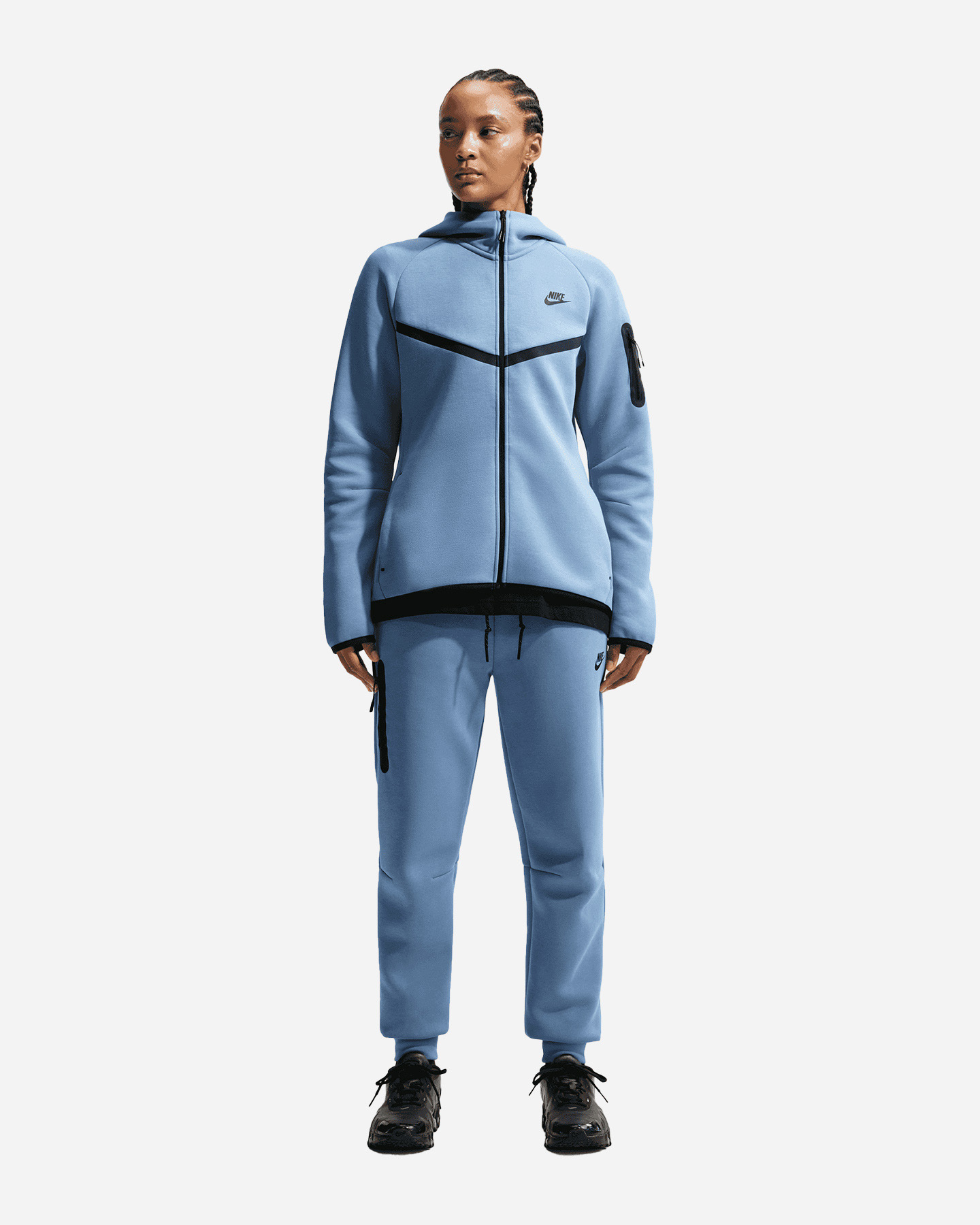 Pantalone NIKE TECH FLEECE W - Azzurro - 1 | Cisalfa Sport