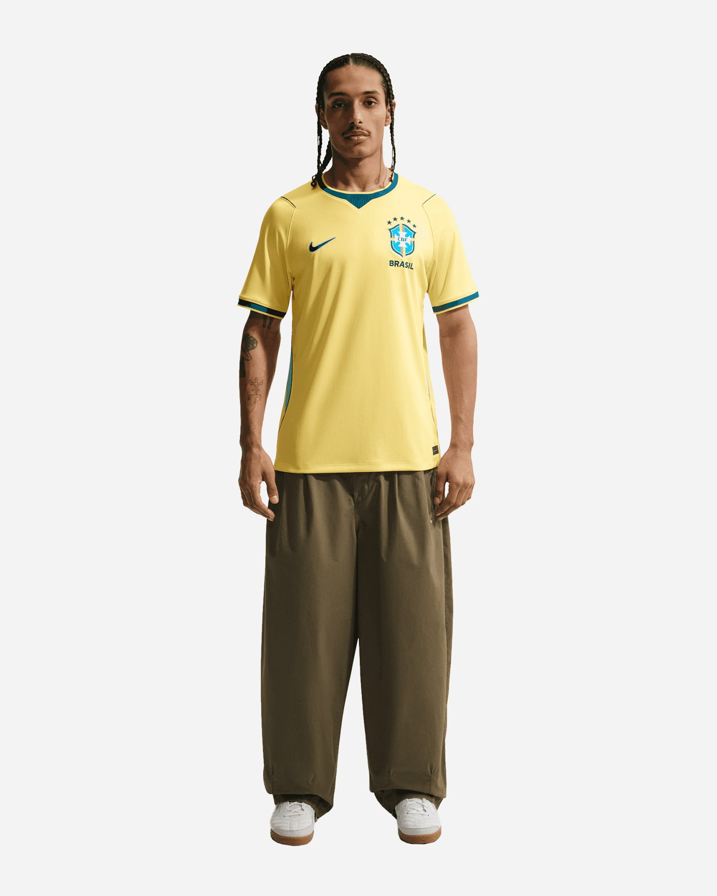 Maglia calcio ufficiale NIKE BRASILE HOME 26 STADIUM M - Color mix - 2 | Cisalfa Sport