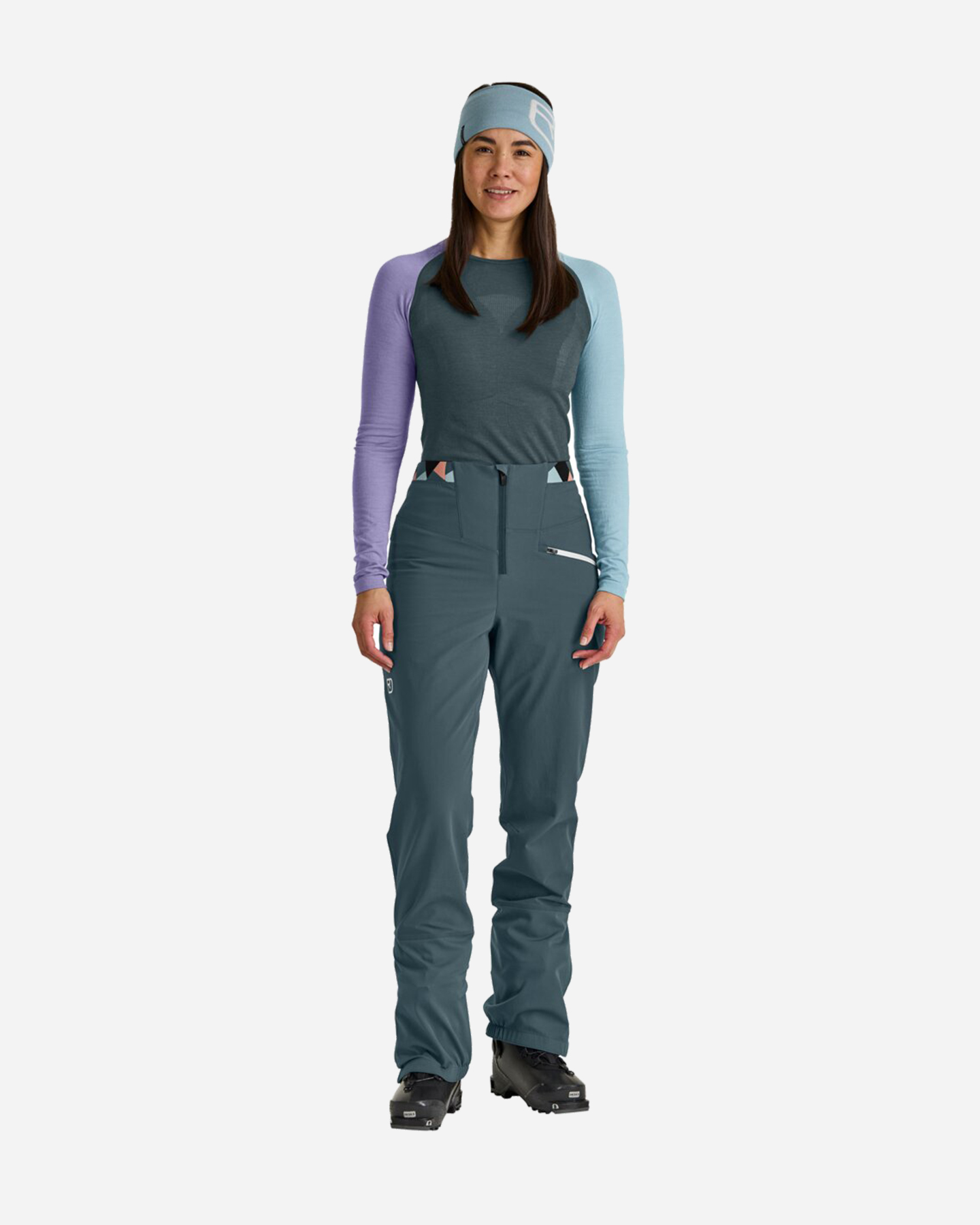 Pantalone outdoor ORTOVOX PUNTA BERRINO W - Grigio - 2 | Cisalfa Sport