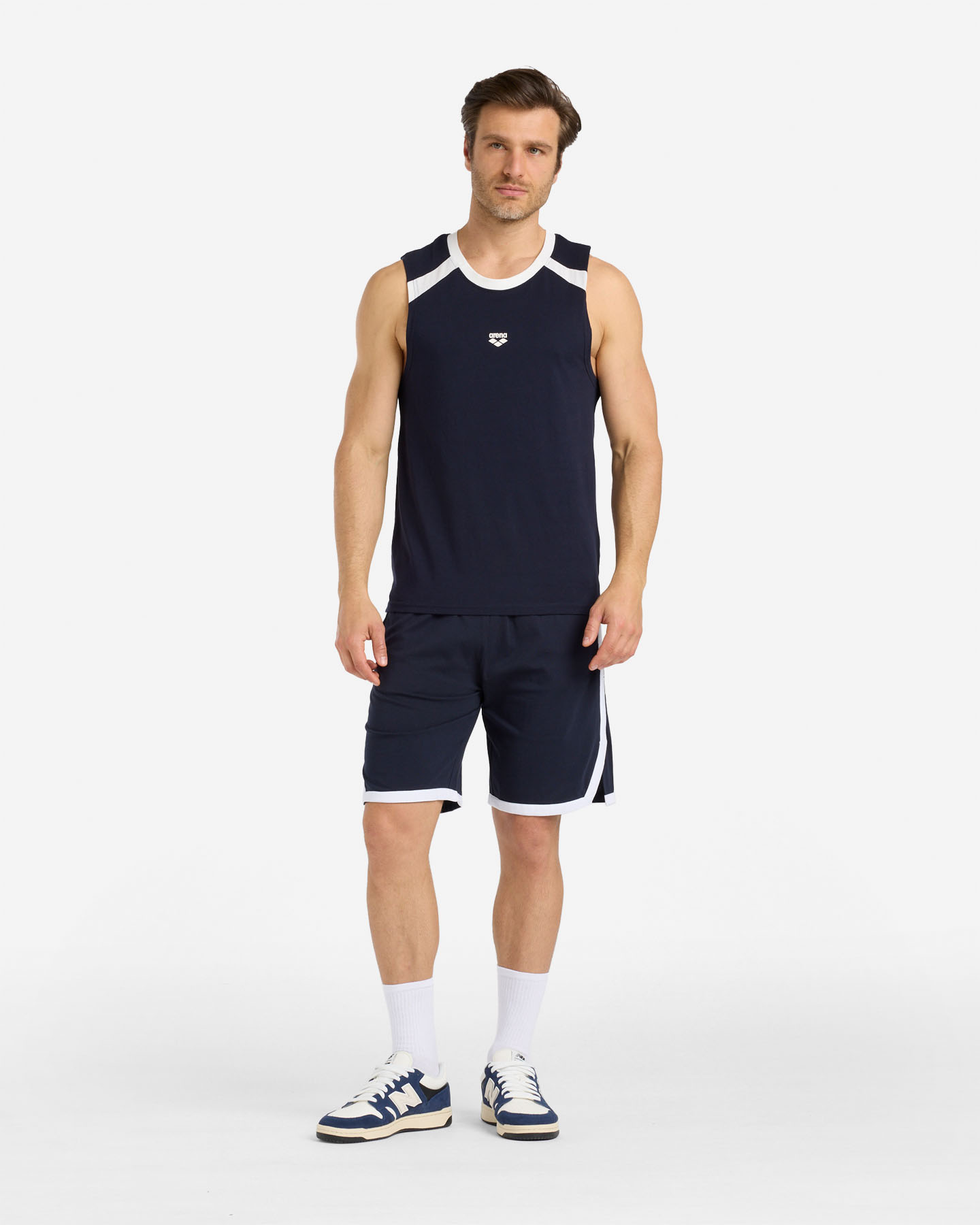 Canotta ARENA ATHLETIC PROGRESS M - Blu Navy - 4 | Cisalfa Sport