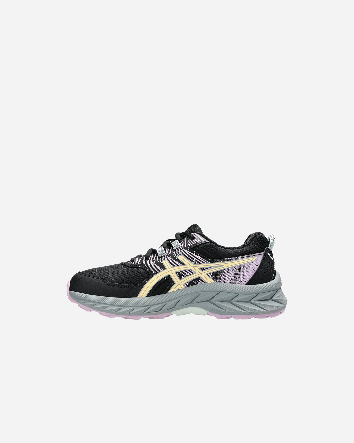 Scarpe trail ASICS VENTURE 9 JR - Nero - 5 | Cisalfa Sport