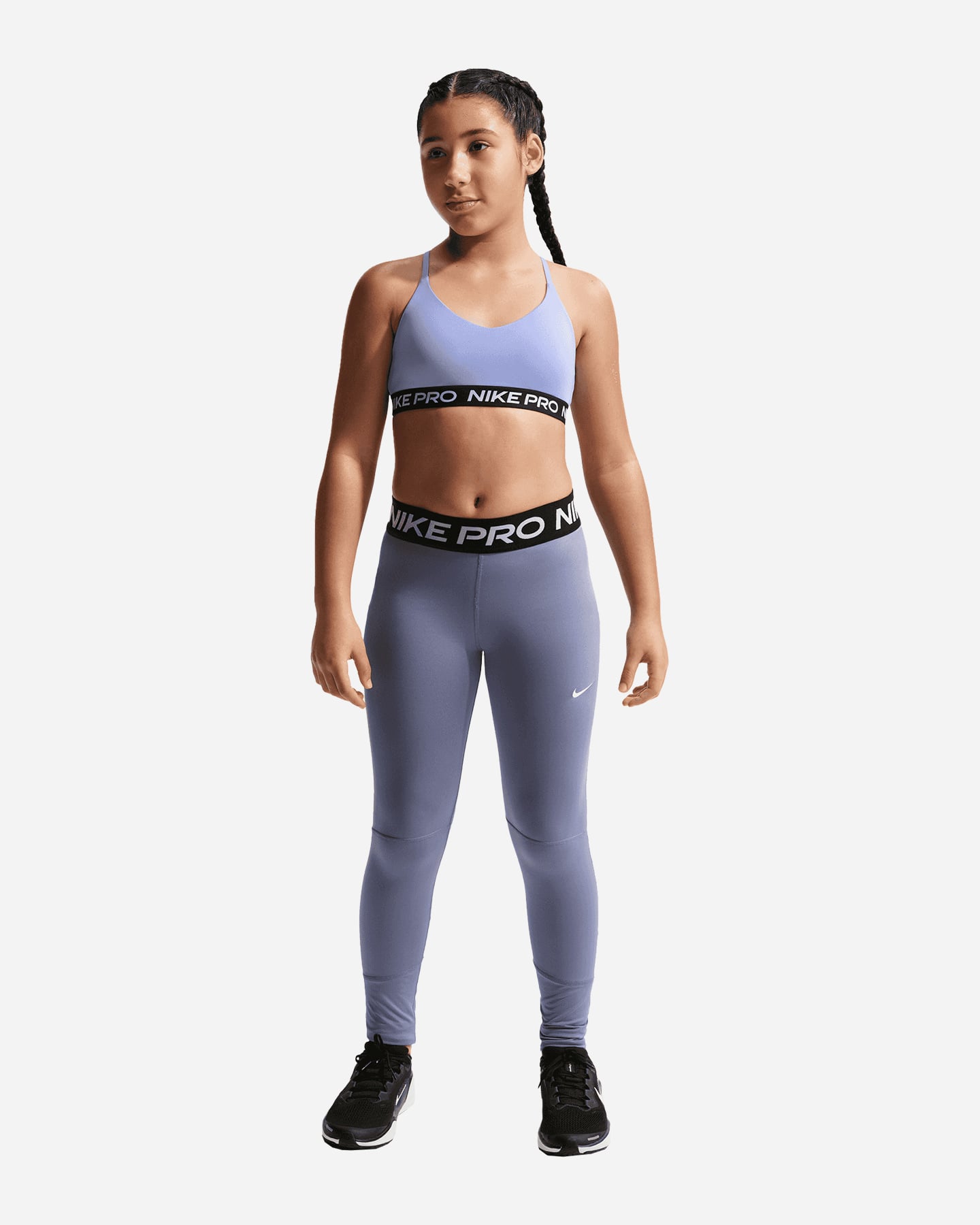 Canotta NIKE INDY PRO JR - Lilla - 1 | Cisalfa Sport