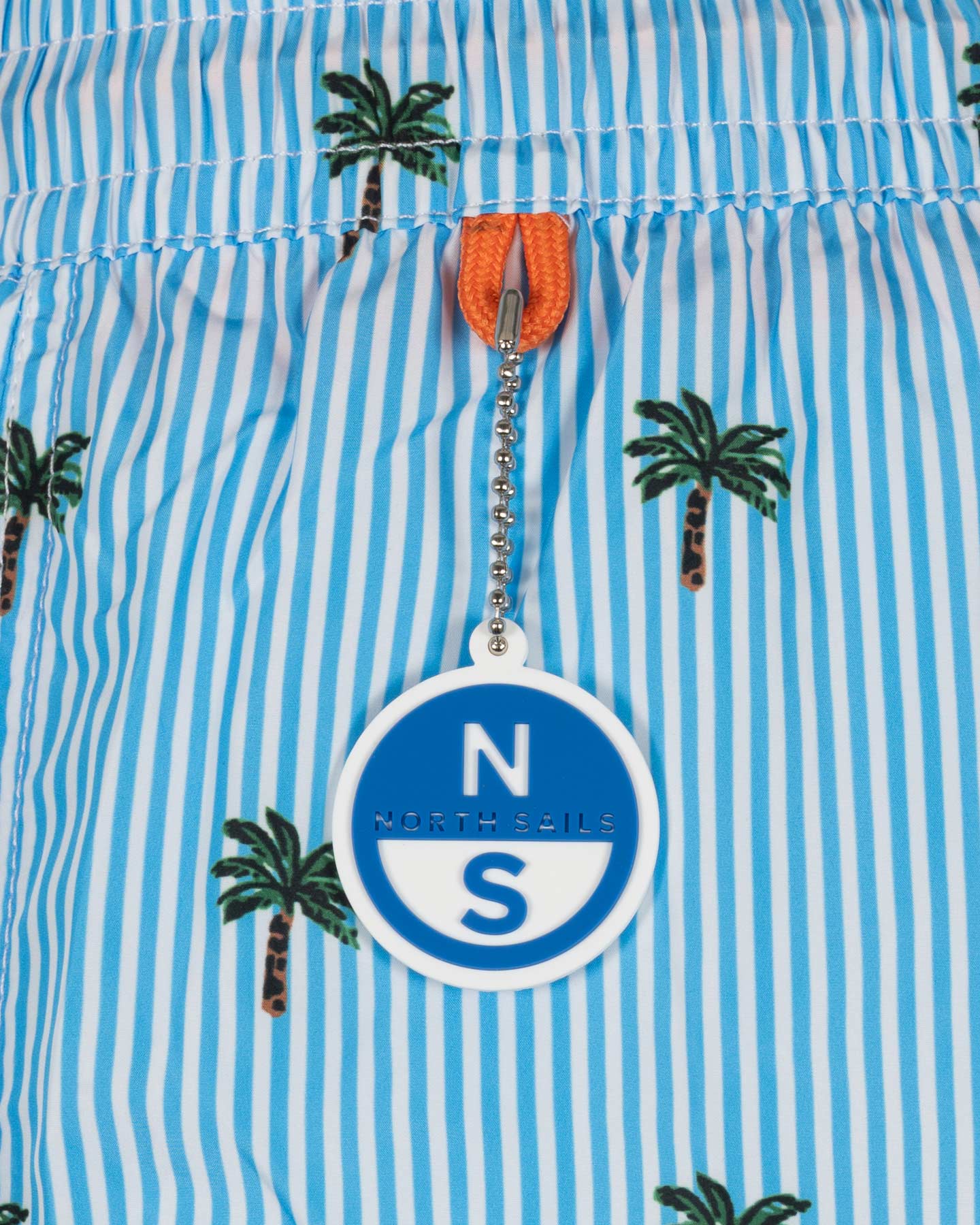 Boxer mare NORTH SAILS STRIPED PALMS M - Azzurro - 3 | Cisalfa Sport