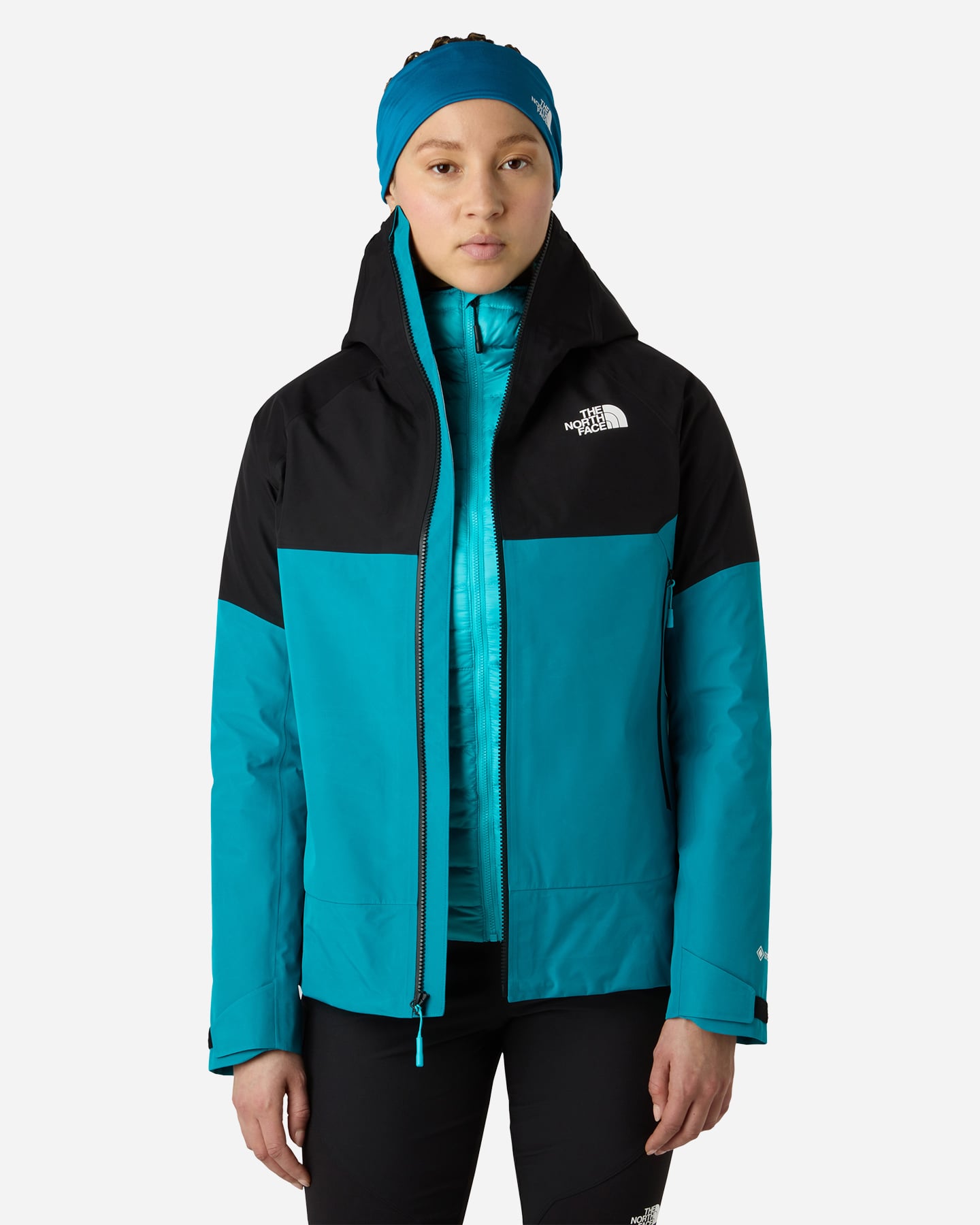 Giacca outdoor THE NORTH FACE JAZZI GTX W - Azzurro - 2 | Cisalfa Sport