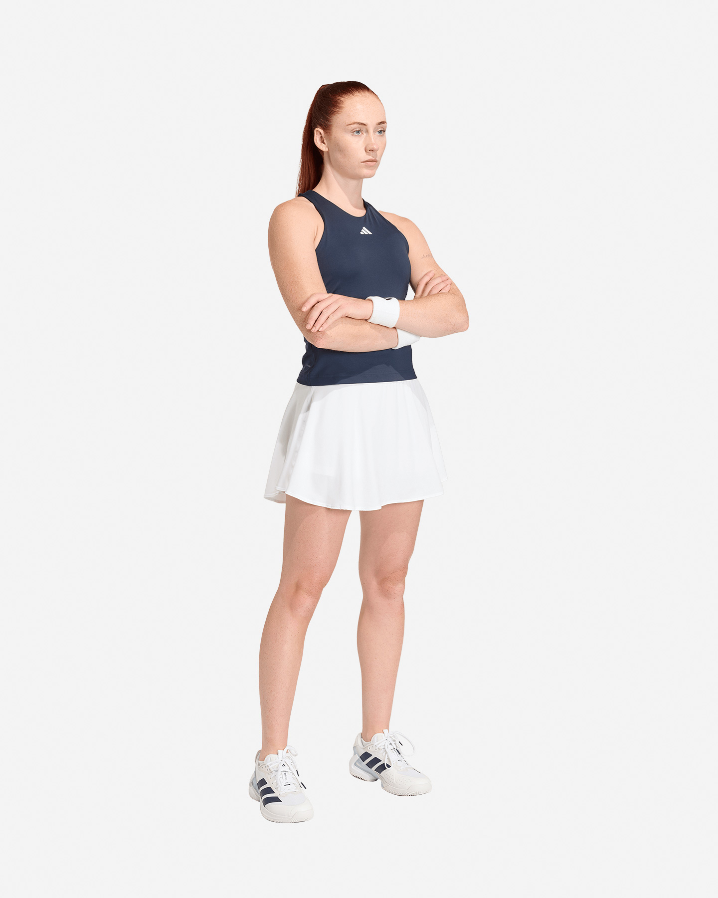 T-shirt tennis ADIDAS LEGEND W - Blu - 3 | Cisalfa Sport