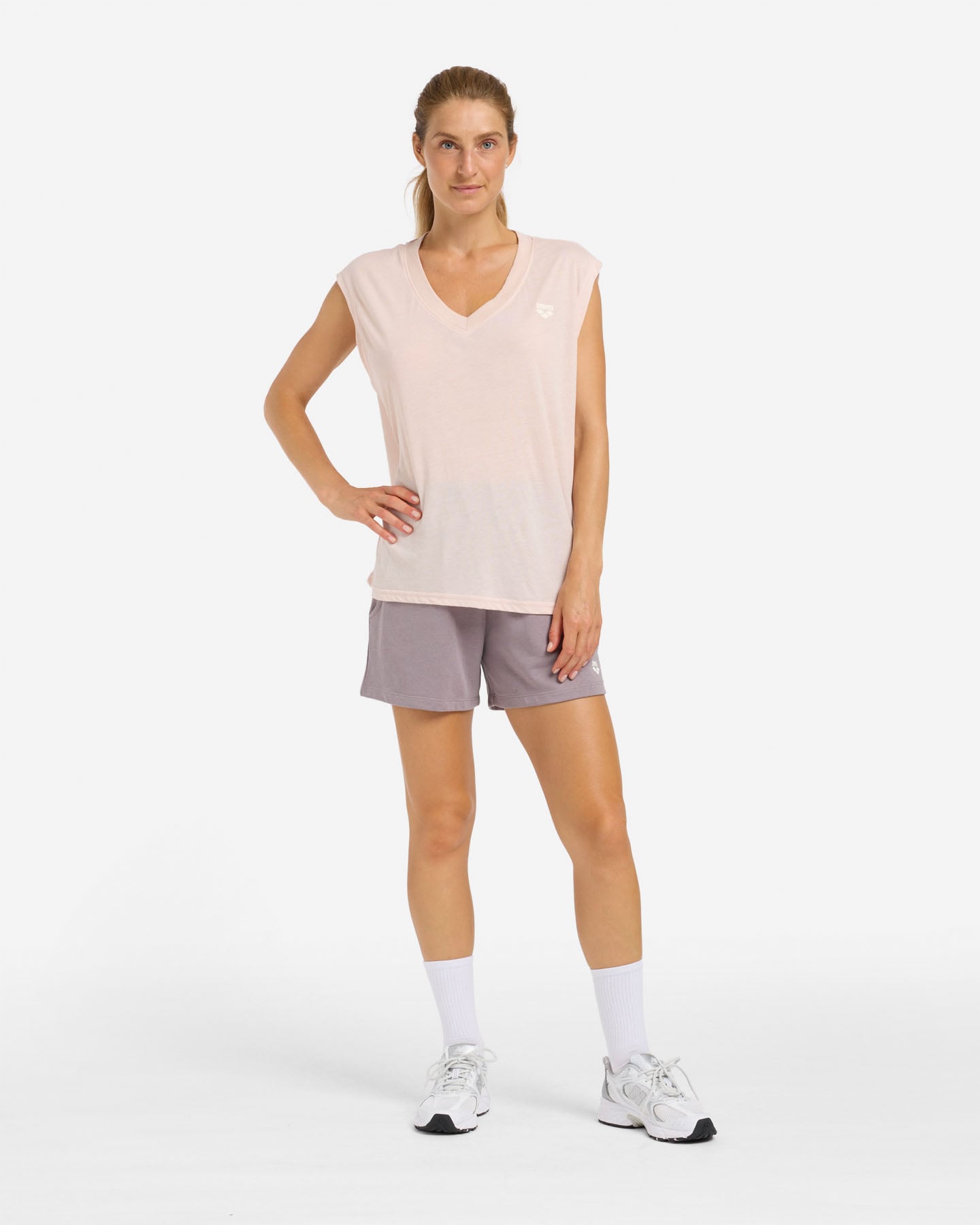 T-shirt ARENA ATHLETIC ESSENTIAL W - Rosa - 4 | Cisalfa Sport