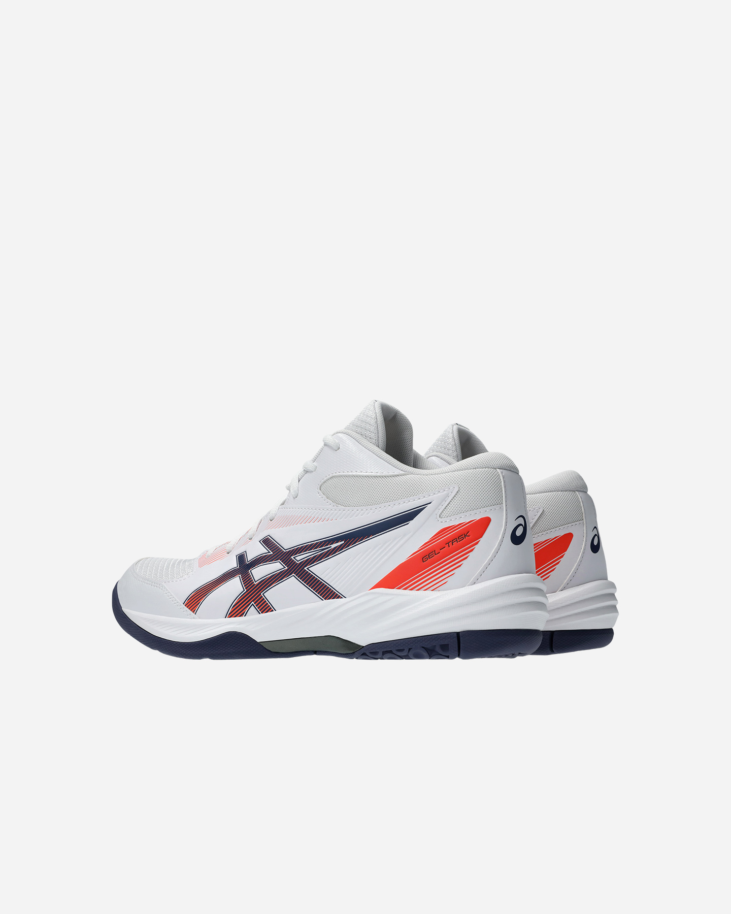 Scarpe volley ASICS GEL TASK 4 MT M - Bianco - 5 | Cisalfa Sport