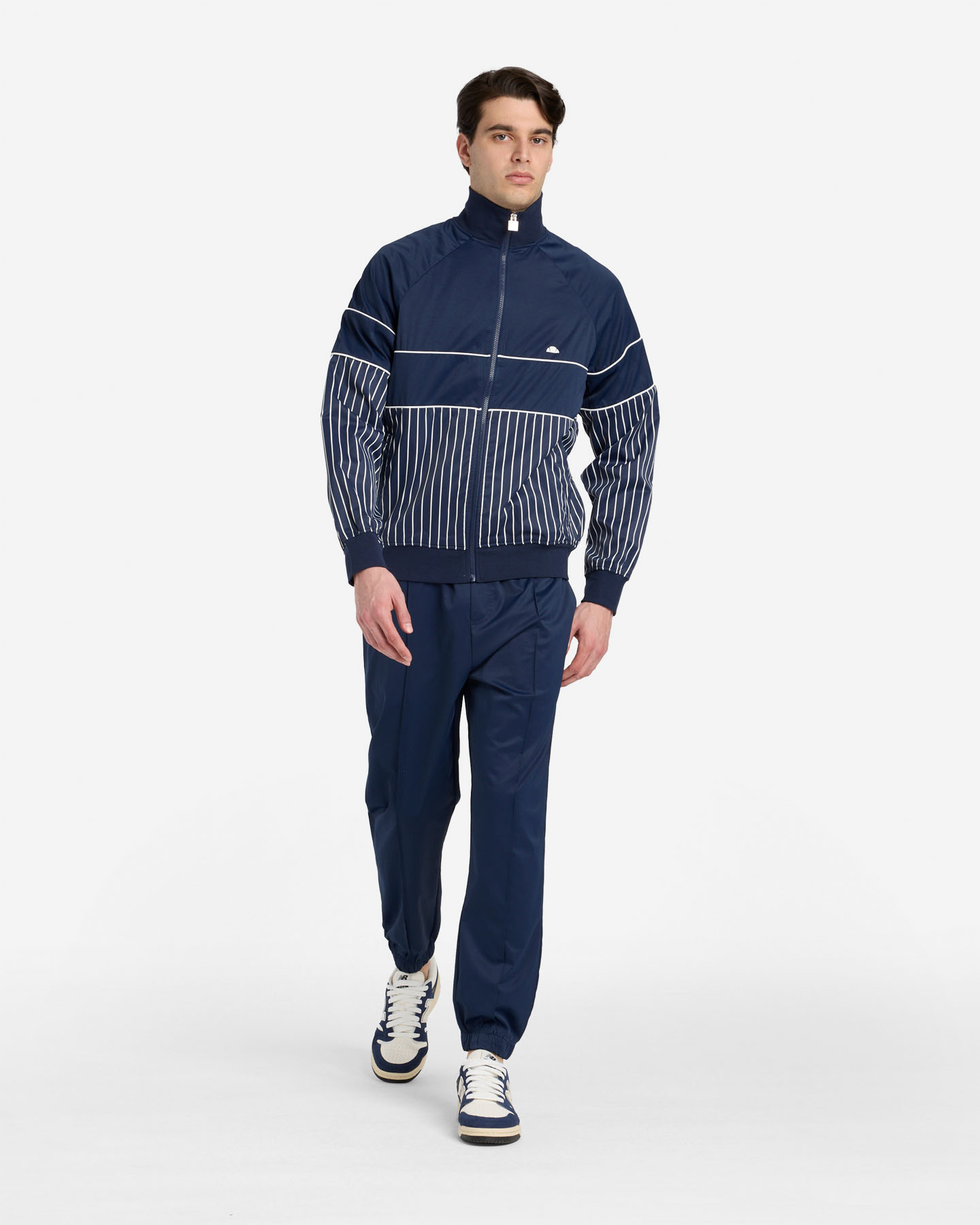 Felpa ELLESSE MICRO STRIPED M - Blu - 2 | Cisalfa Sport