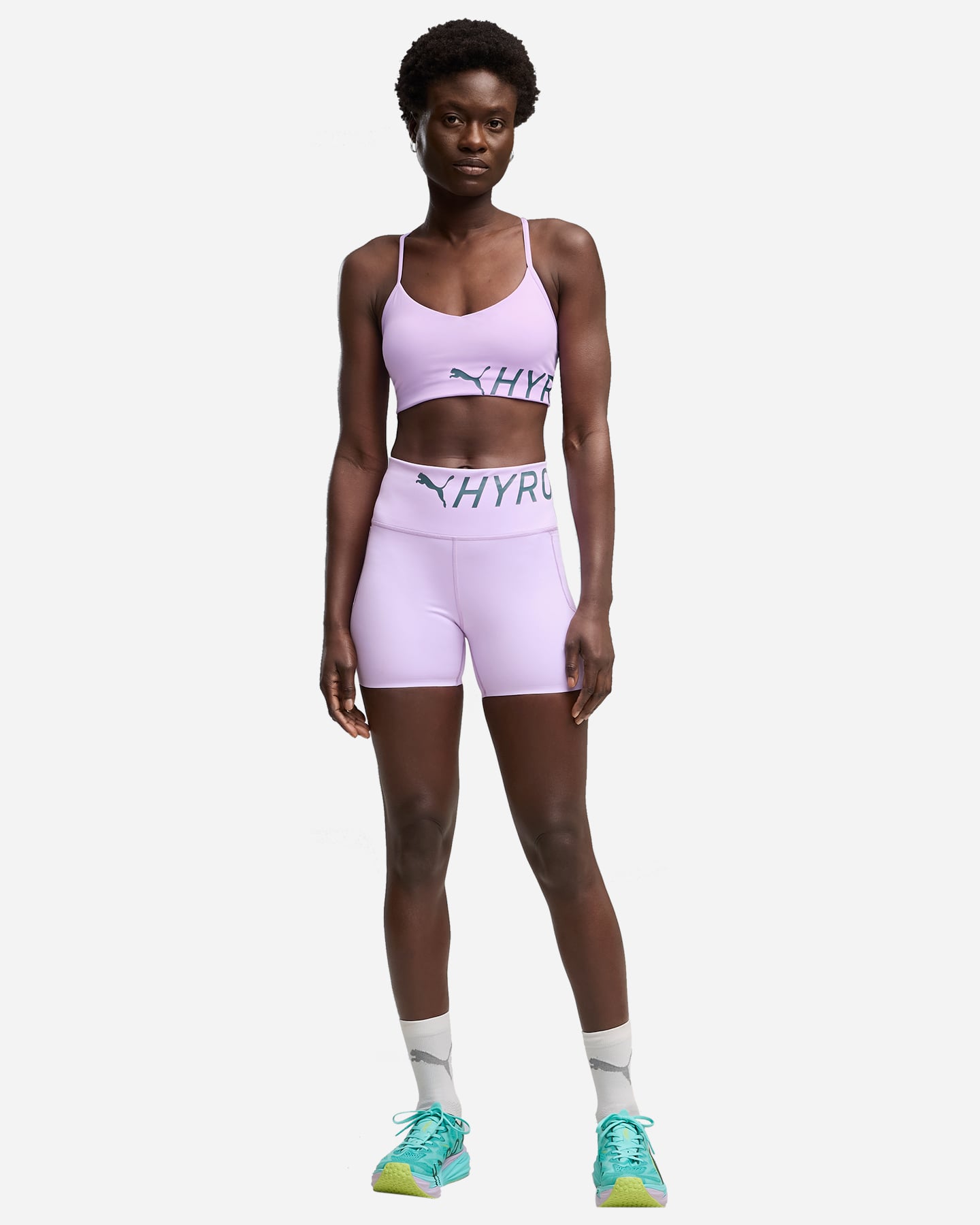 Bra training PUMA HYROX PWRMODE W - Lilla - 4 | Cisalfa Sport