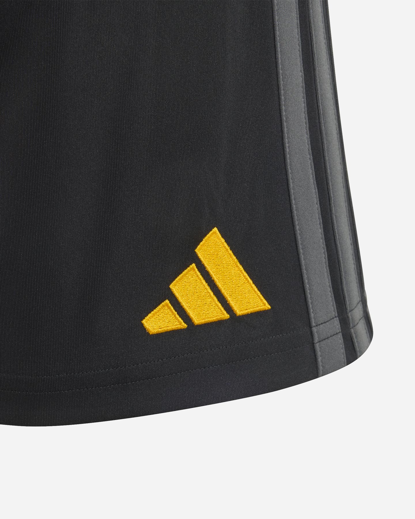 Pantaloncini calcio ufficiali ADIDAS AS ROMA 3RD 26-27 JR - Nero - 3 | Cisalfa Sport