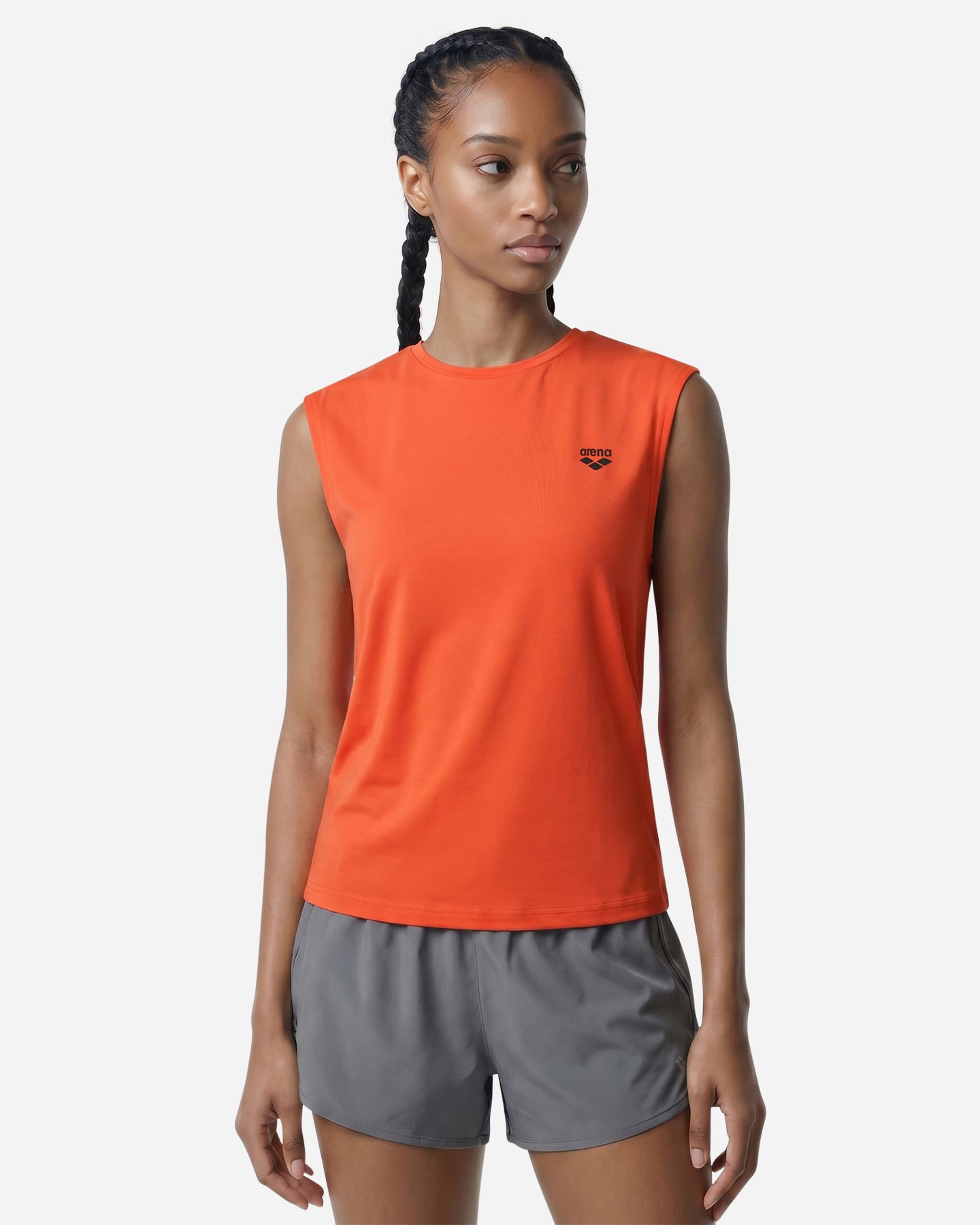 Canotta training ARENA SMALL LOGO W - Nero - 2 | Cisalfa Sport