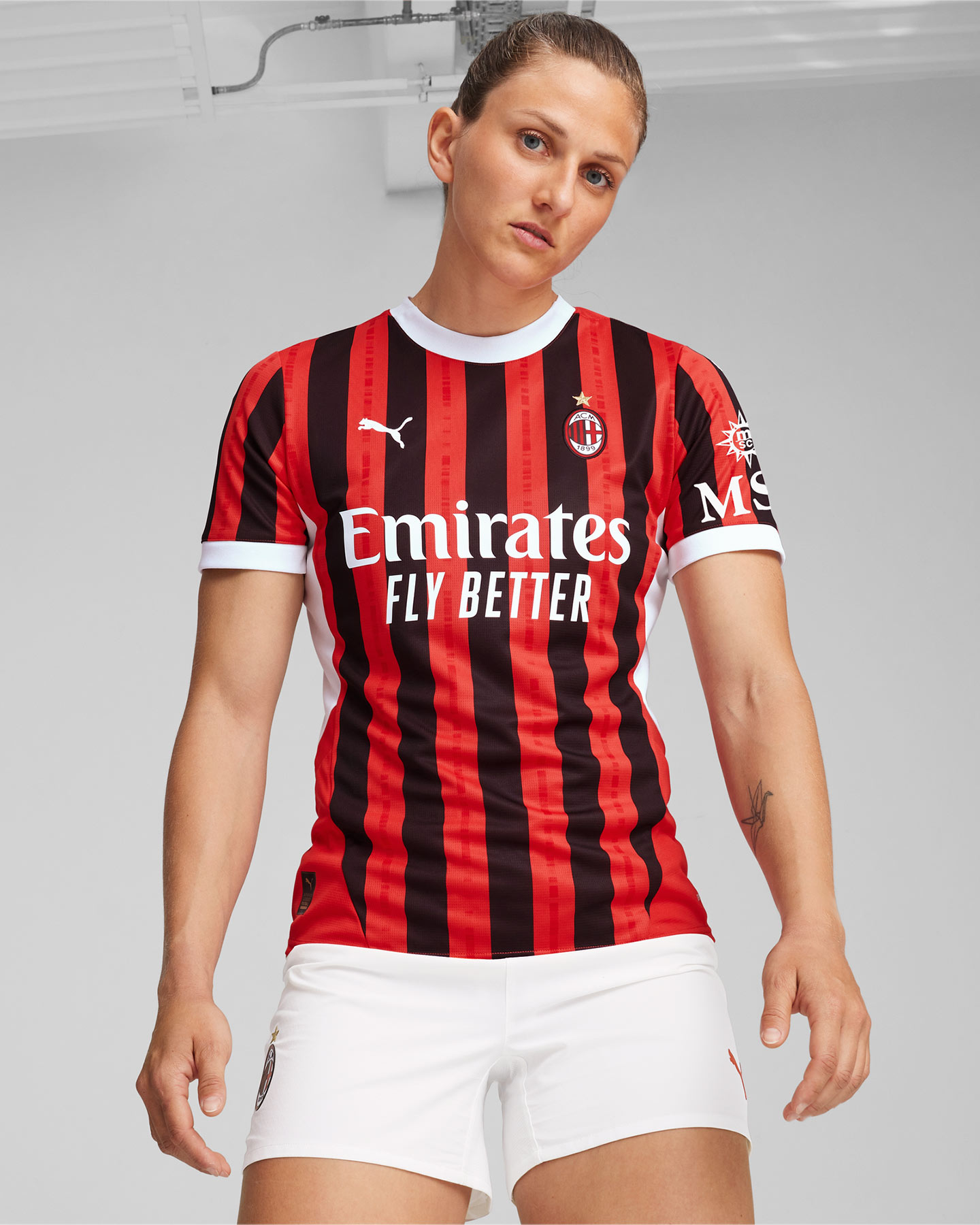 Maglia calcio ufficiale PUMA MILAN HOME REPLICA 24-25 W - Color mix - 2 | Cisalfa Sport